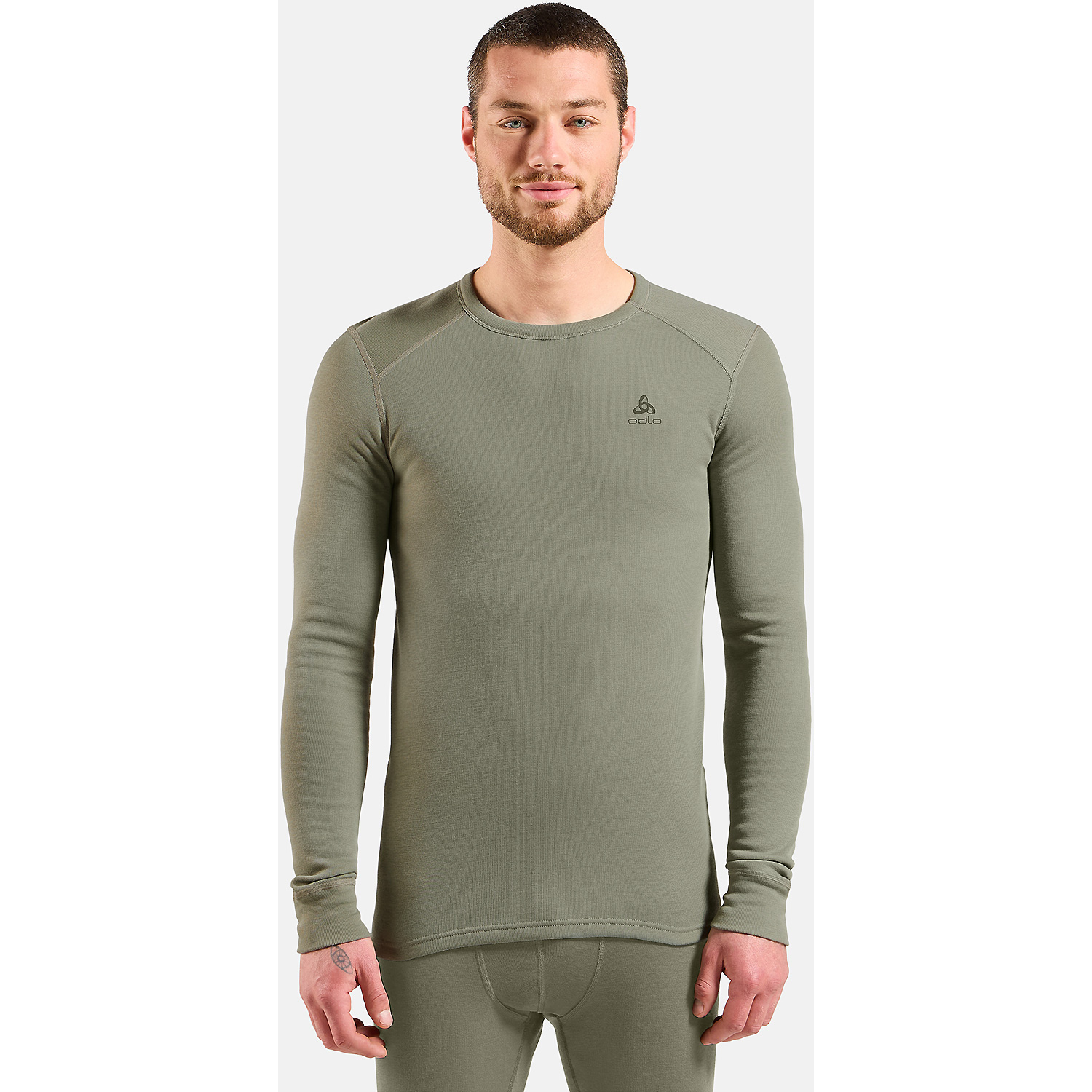 Herren Odlo Dunkelgrau ACTIVE WARM 10876 3XL Unterhemd