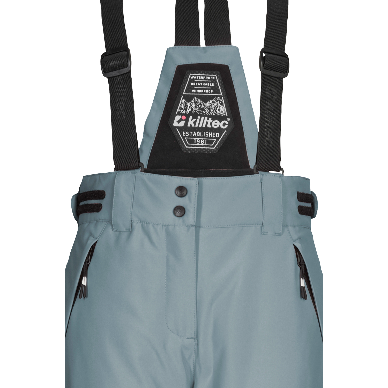 Kinder killtec Rauchblau KSW 213 GRLS SKI PNTS 00821 140 Latzhose