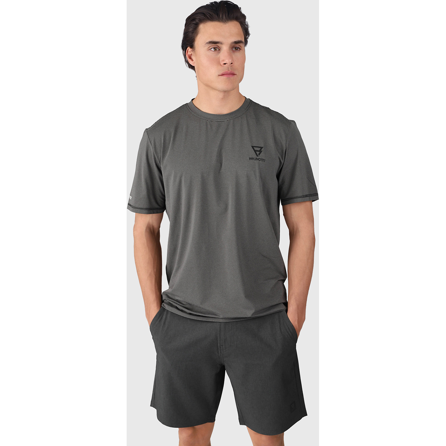 Herren Brunotti Schwarz Aquarider Men T-shirt 9994 M Shirt