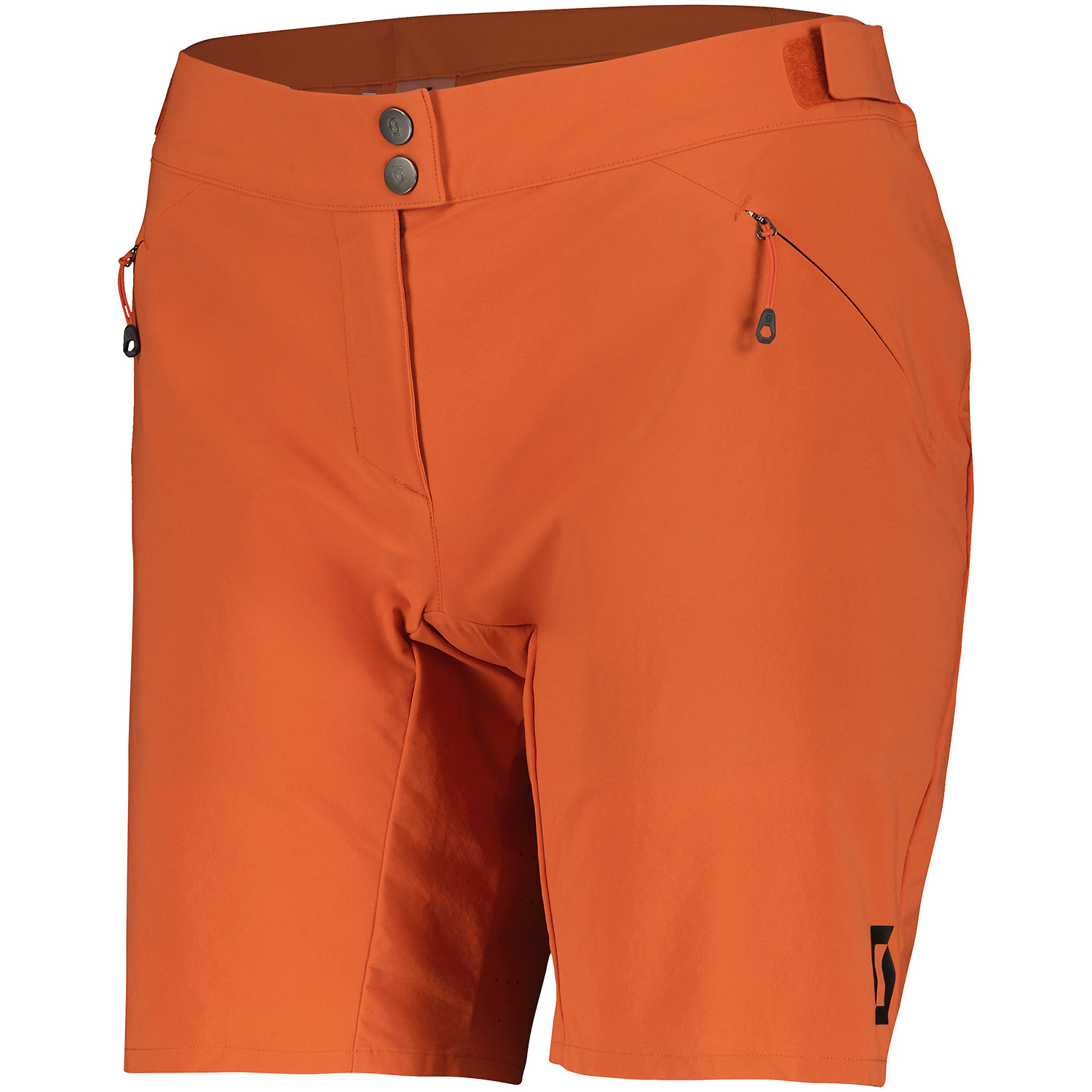 Damen Scott Orange SCO Shorts W's Endurance ls/fit w/pad 7539 XS Short