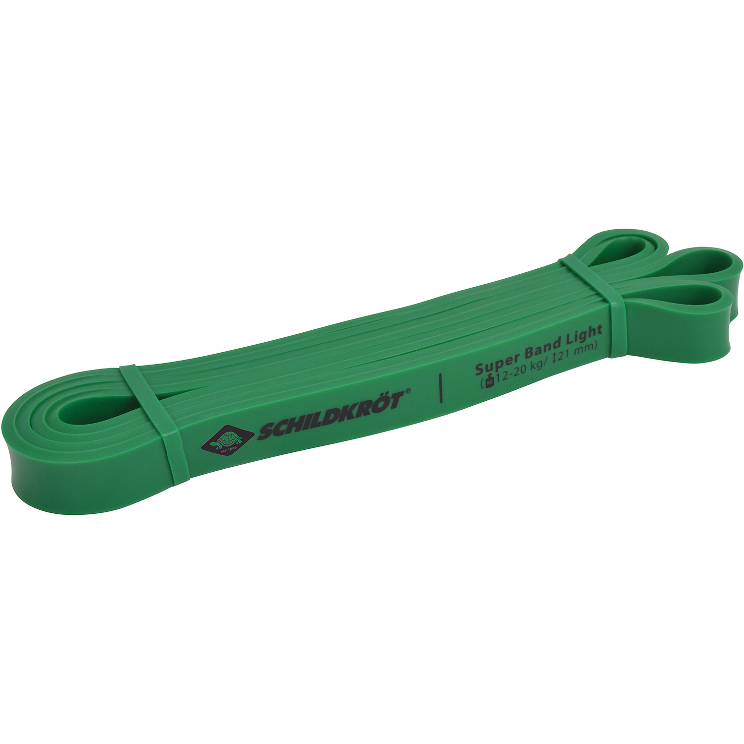 Unisex Schildkröt FITNESS wie abgebildet SUPER BAND Light 21mm green, 1 Widerstandsband, in 4C Box 000 - Kleingerät