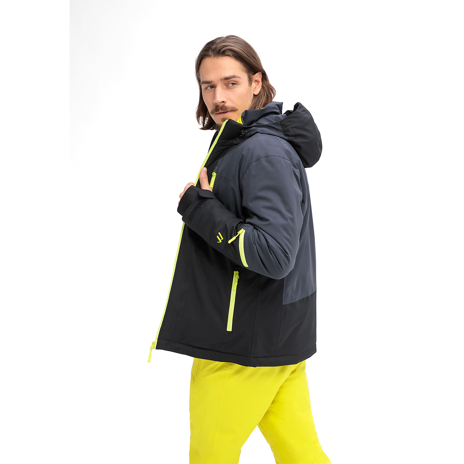 Herren Maier Sports Dunkelgrau MONZABON M 2.0 M10949 52 Funktionsjacke