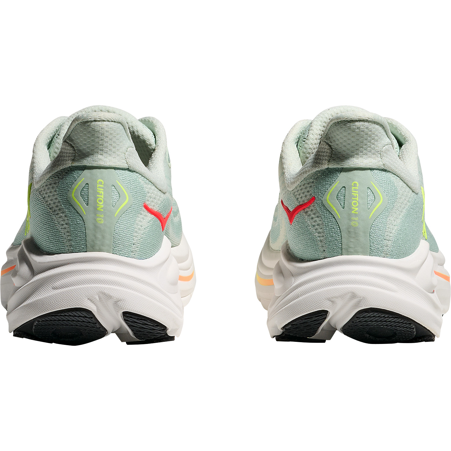 Damen Hoka Hellgrün CLIFTON 10 Laufschuh