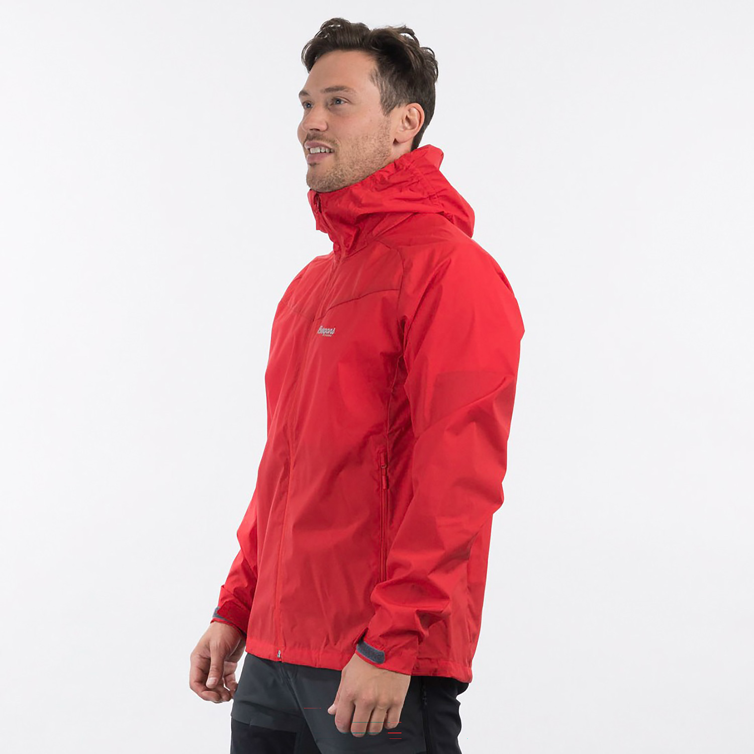 Herren Bergans Rot M MICROLIGHT JACKET