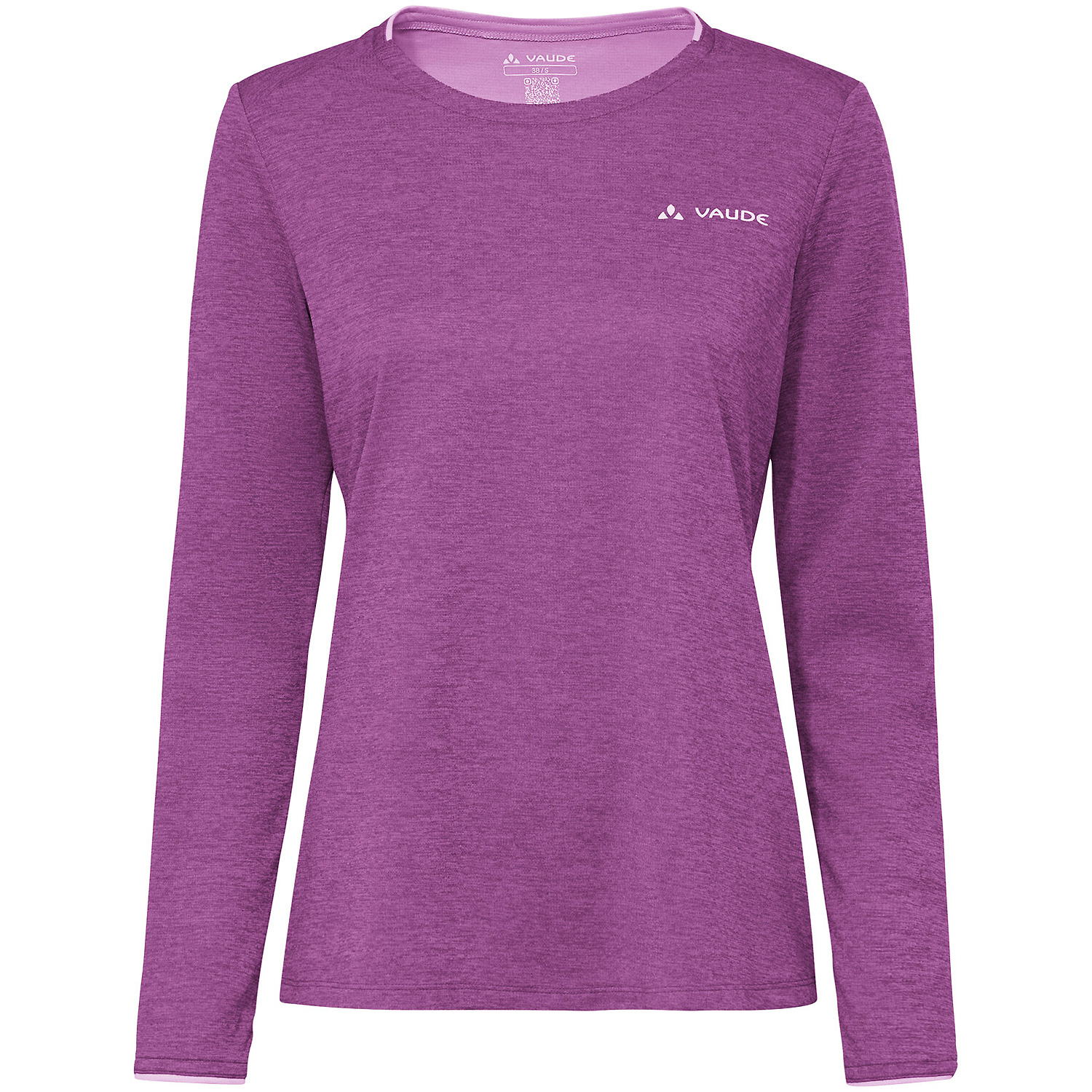 Damen Vaude Pink Wo Essential LS T-Shirt 429 44 Shirt