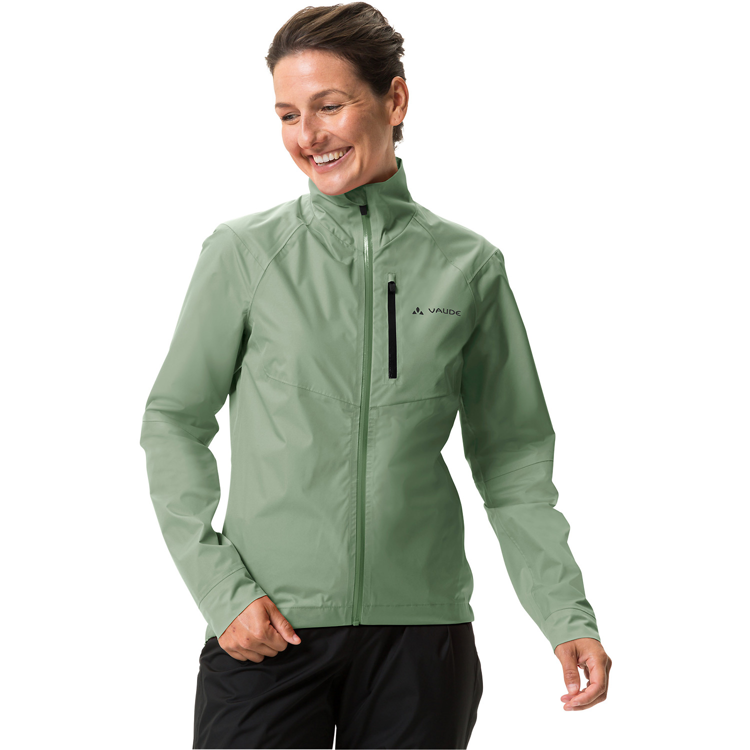 Damen VauDe Grün Wo Kuro Rain Jacket 366 36 Funktionsjacke
