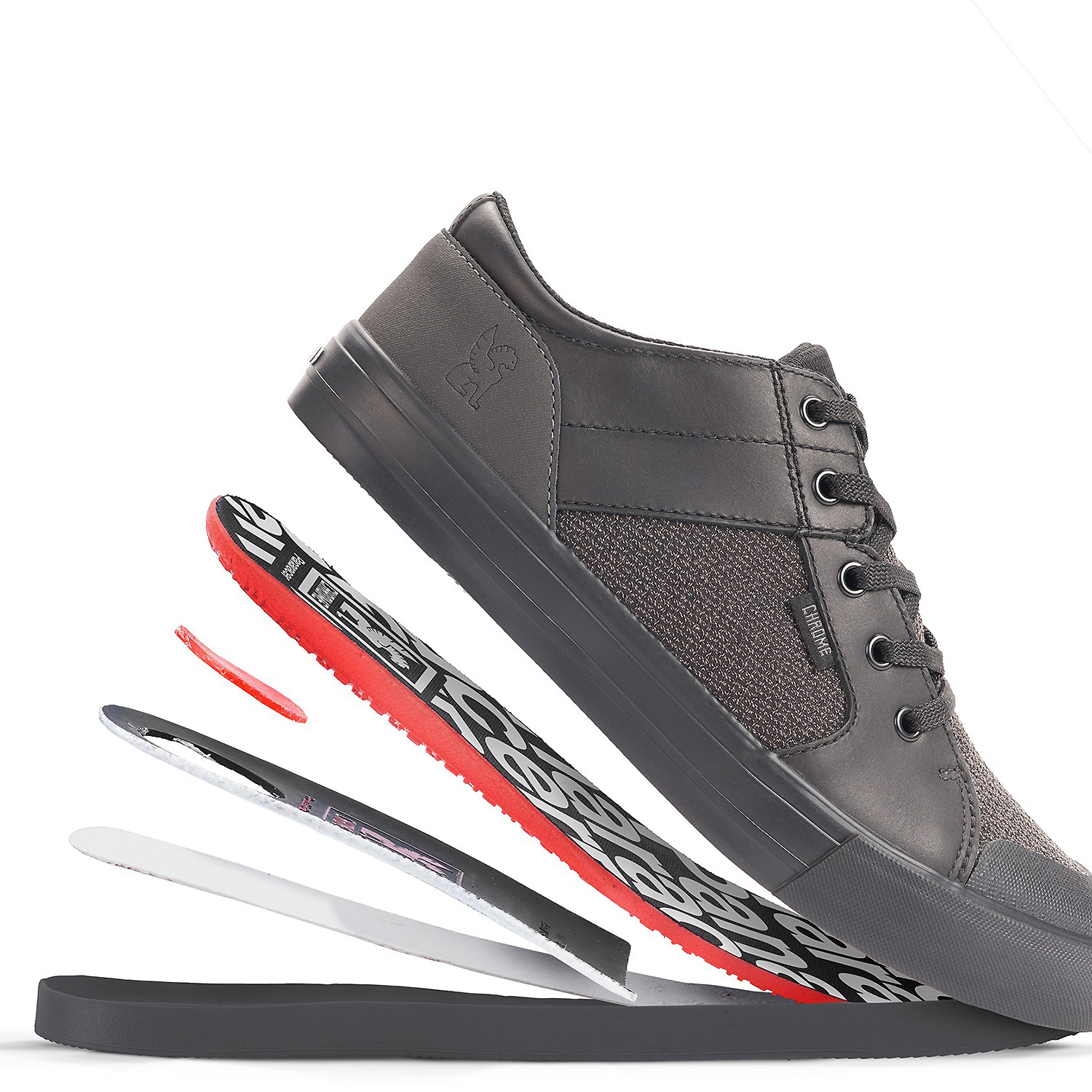 Unisex Chrome Schwarz