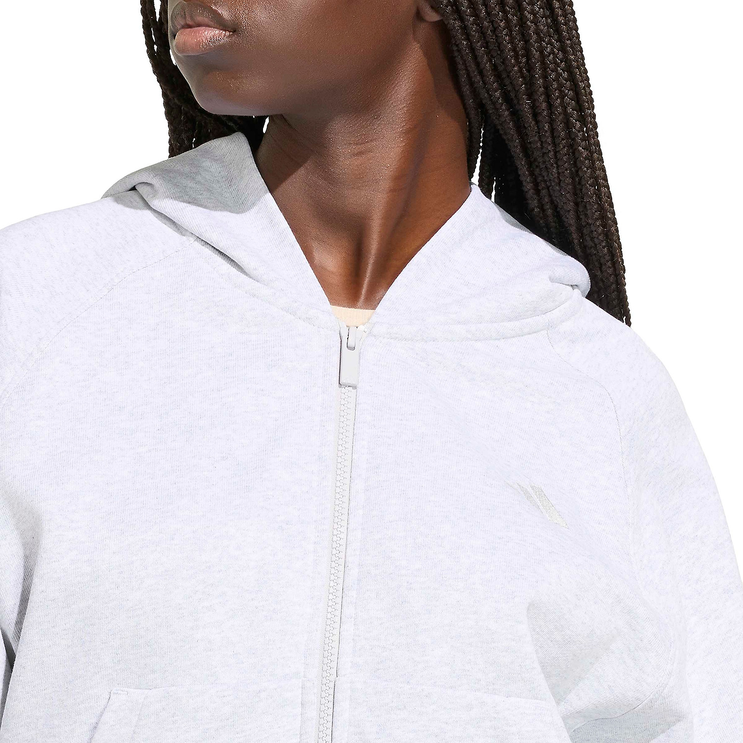 Damen Adidas wie abgebildet KIT 3-STREIFEN 000 XS Kapuzensweat