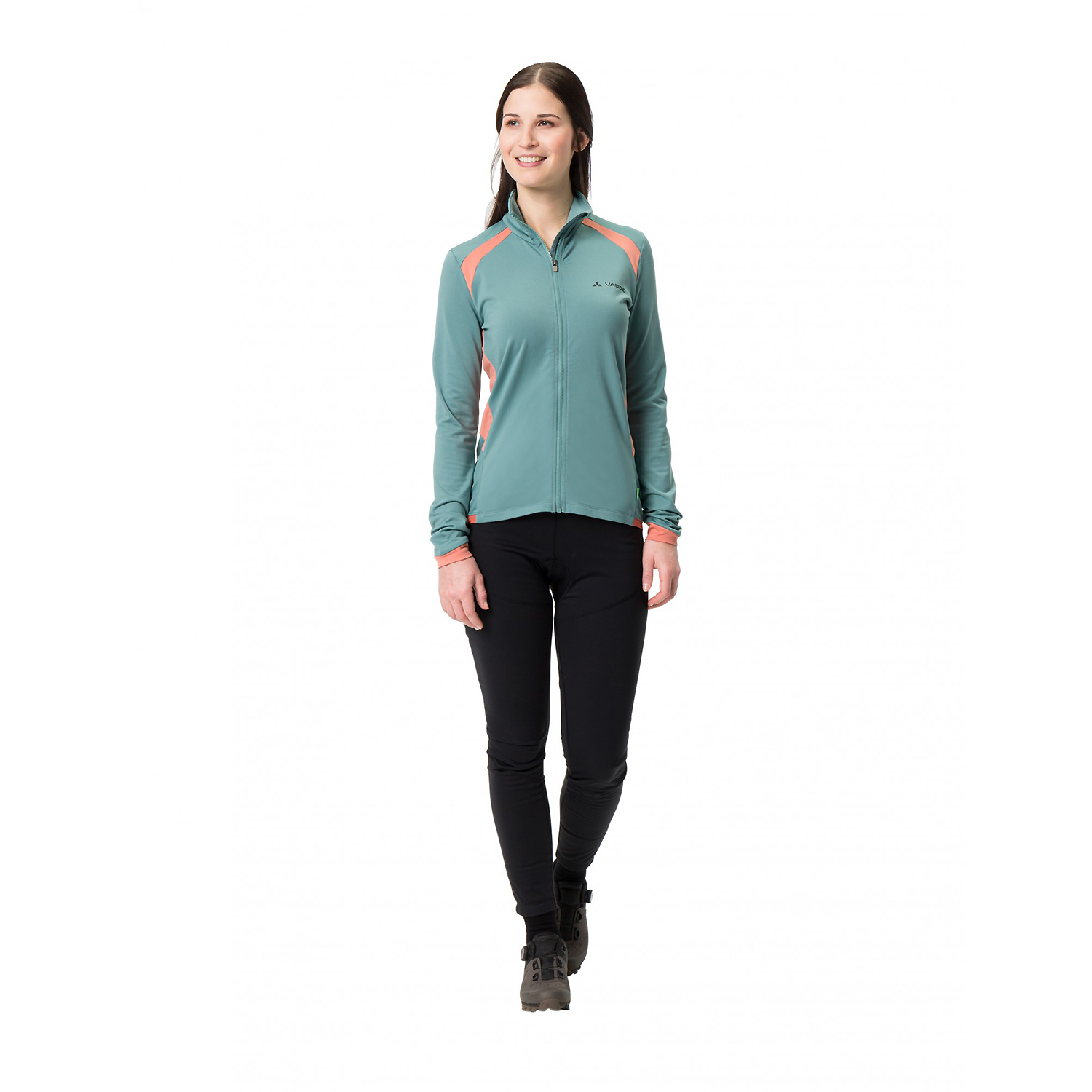 Damen VauDe Türkis Wo Posta LS Tricot II 163 36 Trikot