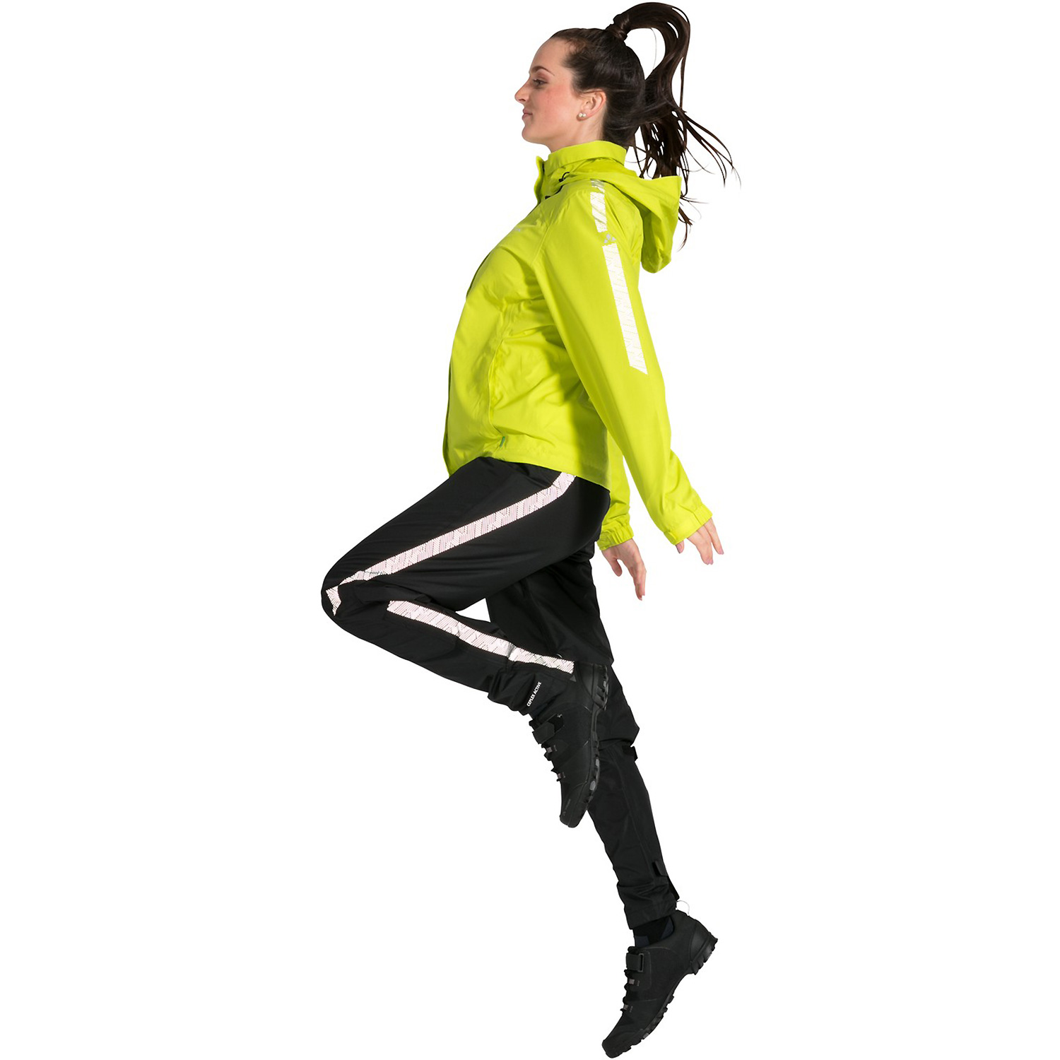 Damen VauDe Hellgrün Wo Qimsa LS T-Shirt 128 42 Kapuzensweat