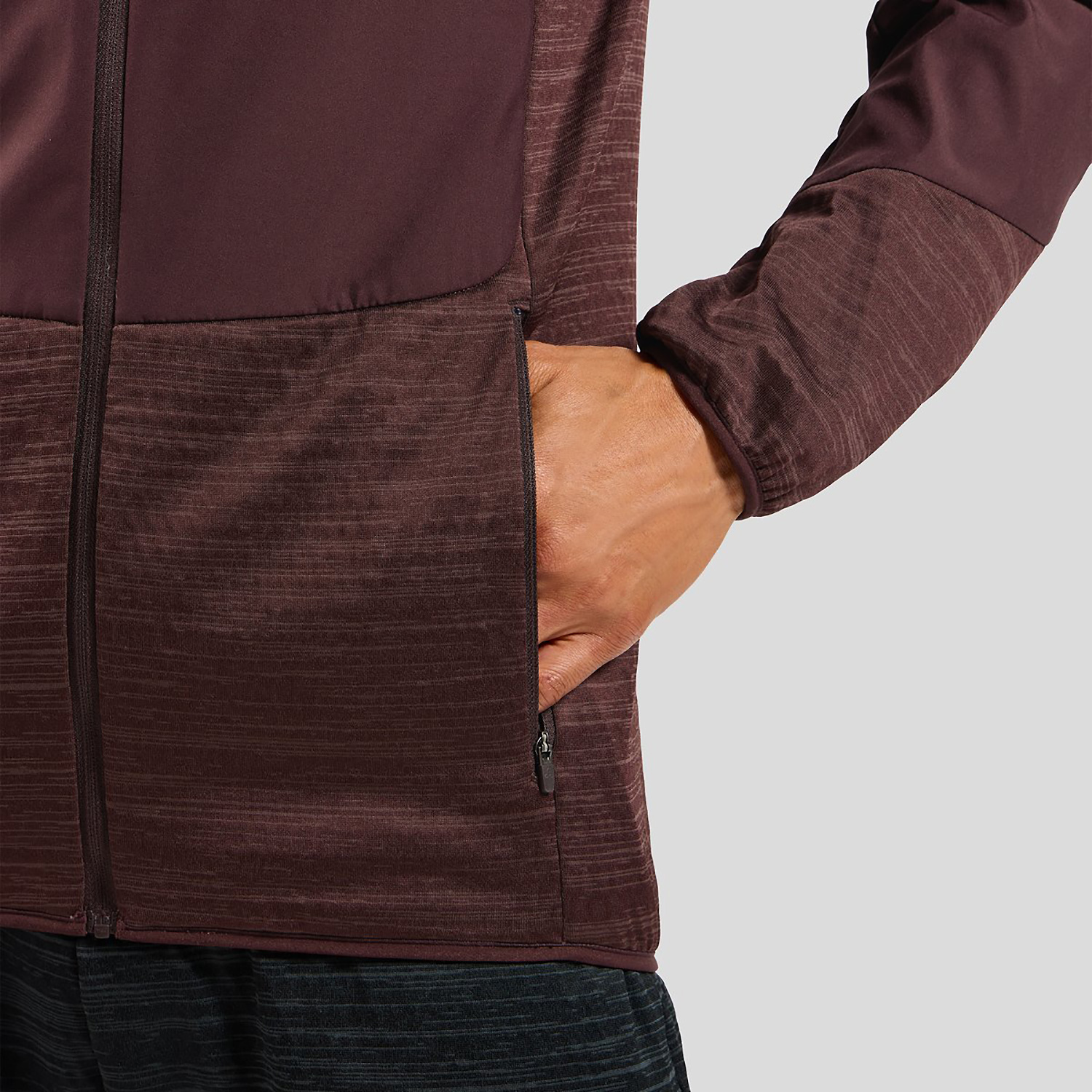 Herren Odlo Bordeaux