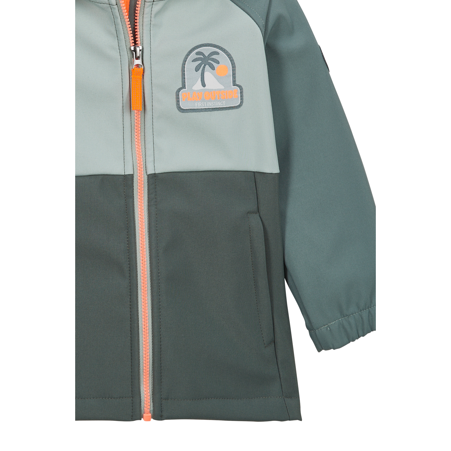 Minis first instinct by killtec Grün FIOS 4 MNS SFTSHLL JCKT Funktionsjacke