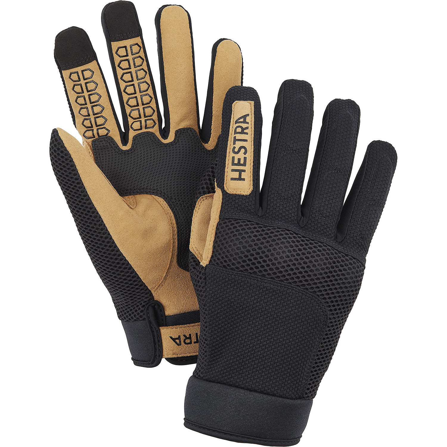Unisex Hestra Schwarz