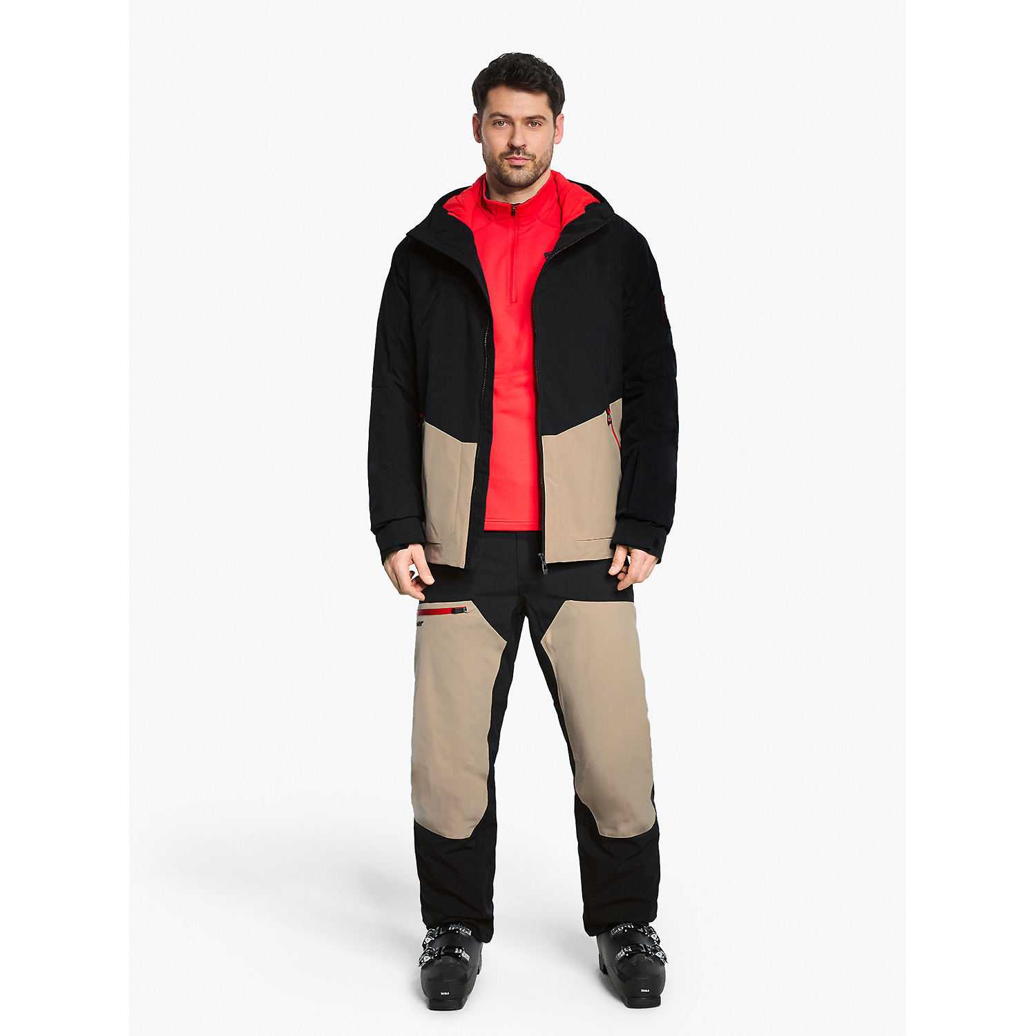 Herren Ziener Mocca TOBIN-Z jacket man 60 60 Jacke