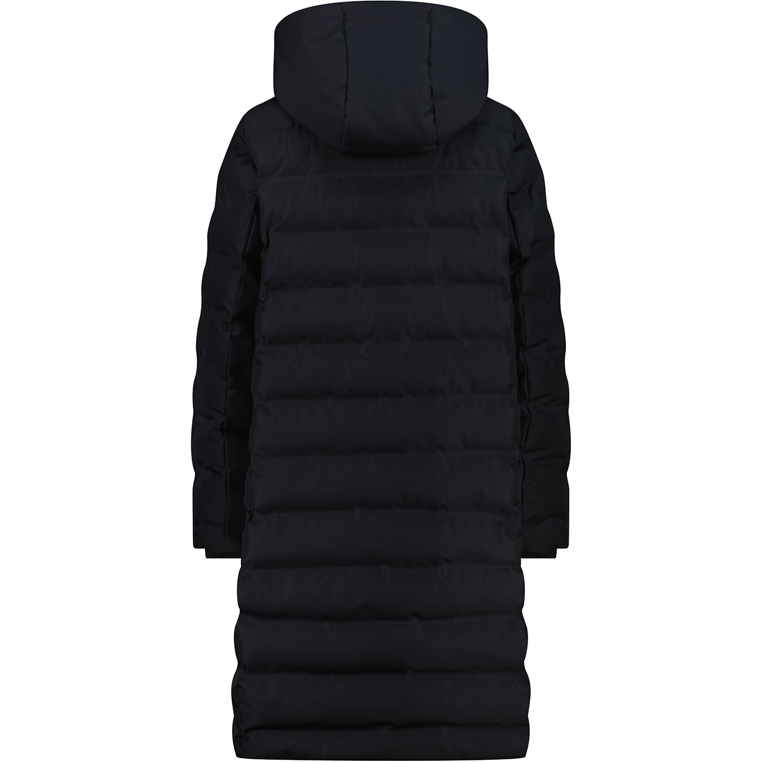 Damen CMP Schwarz WOMAN COAT FIX HOOD Jacke
