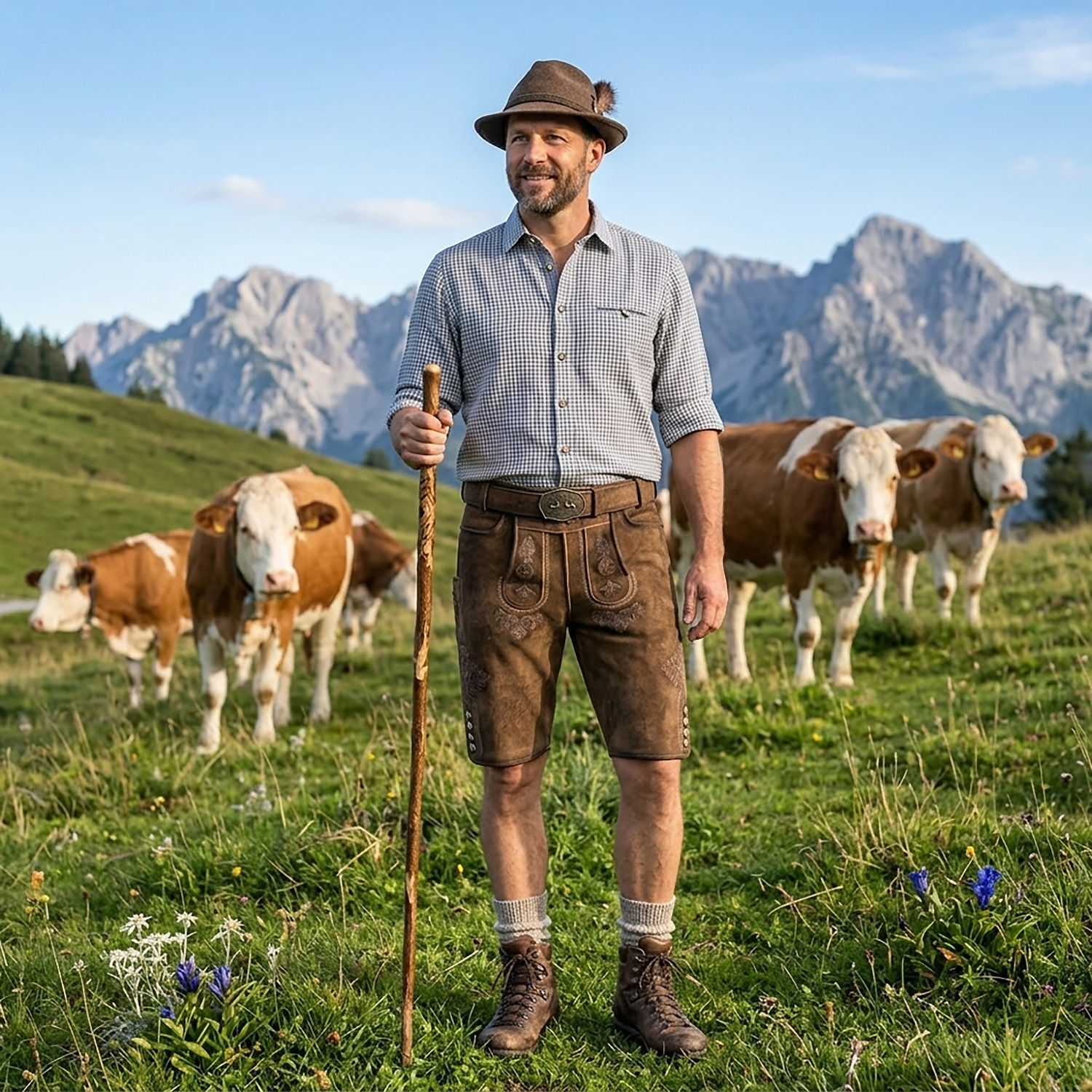 Herren Wiesnkönig Braun