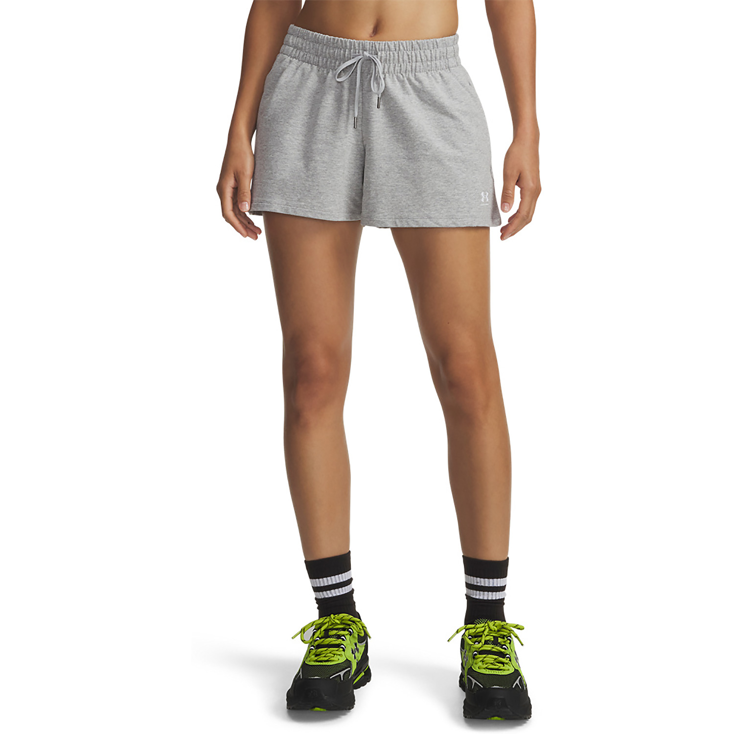 Damen Under Armour Hellgrau UA SPORT TERRY SHORT 011 S Short