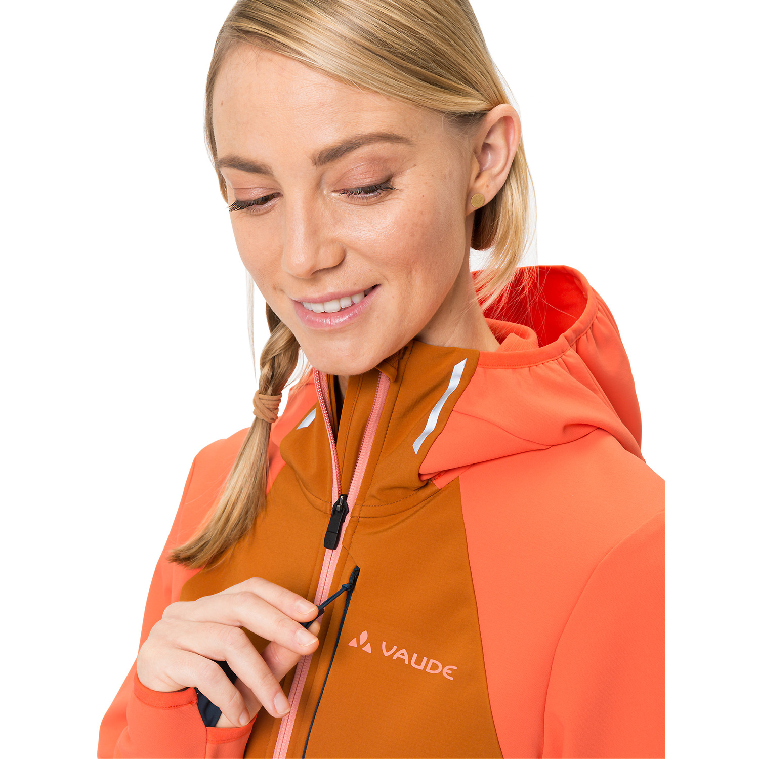 Damen VauDe Braun Wo Larice Jacket IV Funktionsjacke
