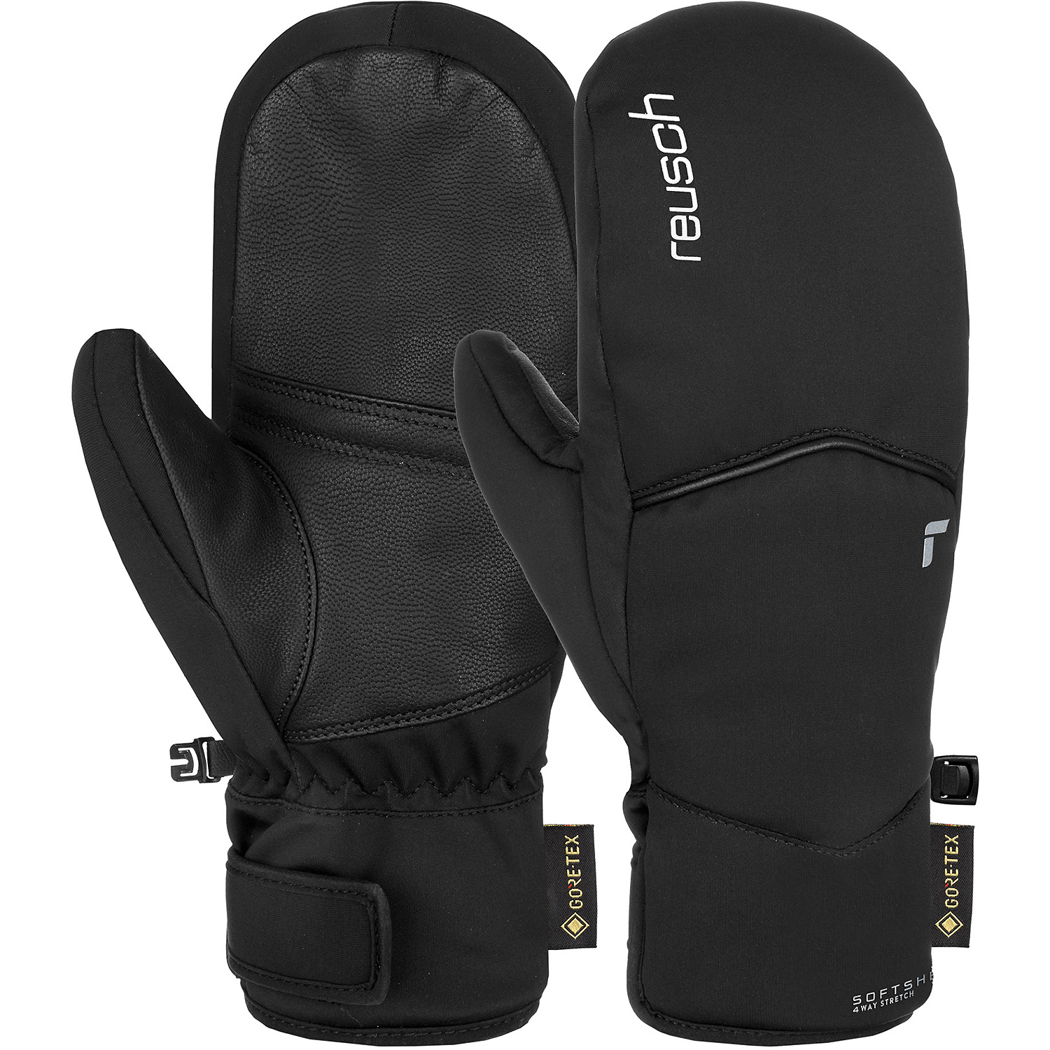 Damen Reusch Schwarz Amira GORE-TEX Mitten Fäustel