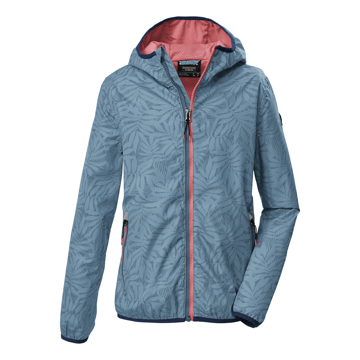 Kinder killtec Blau KOS 163 GRLS JCKT 00871 128 Funktionsjacke