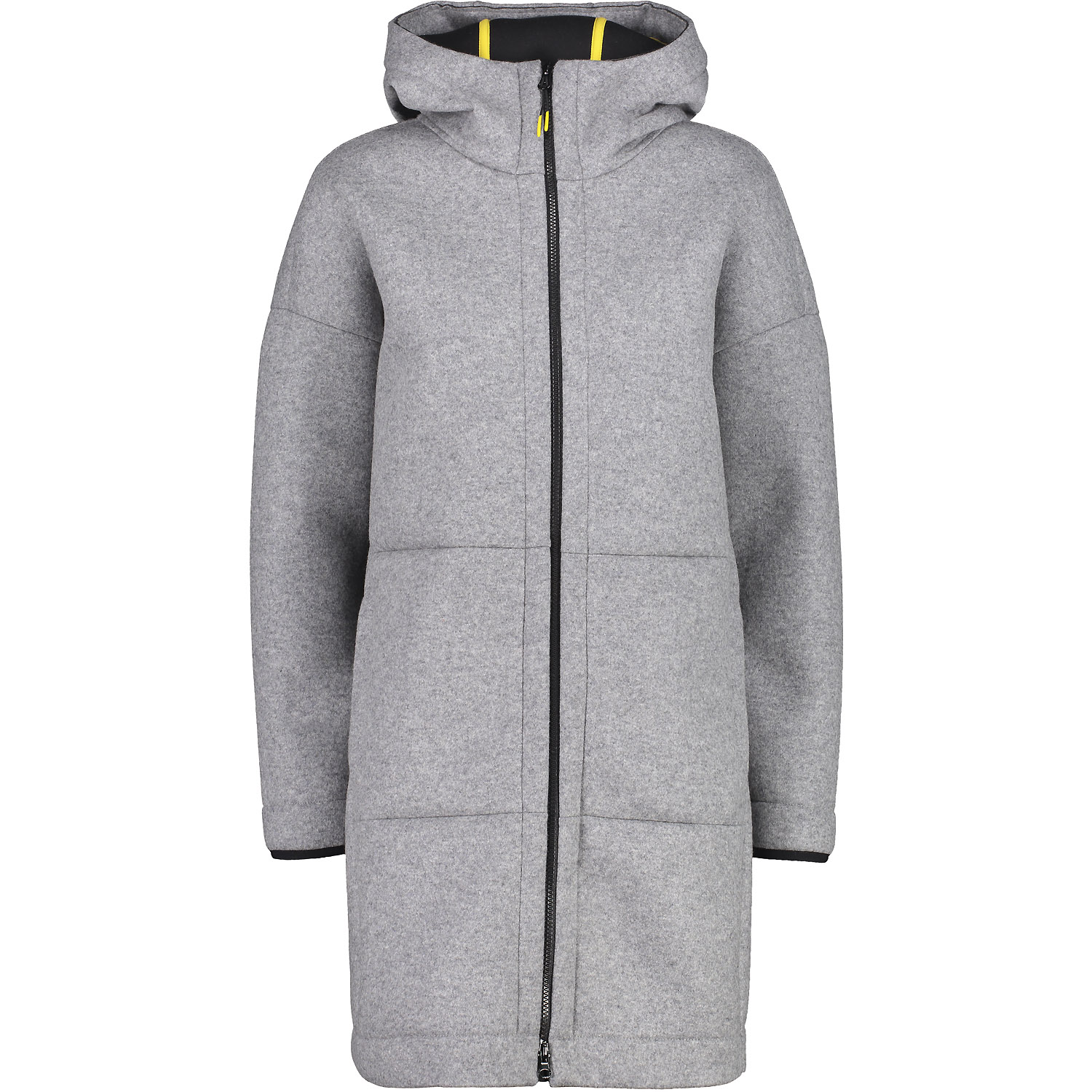 Damen CMP Grau MAN JACKET ZIP HOOD U901 52 Jacke