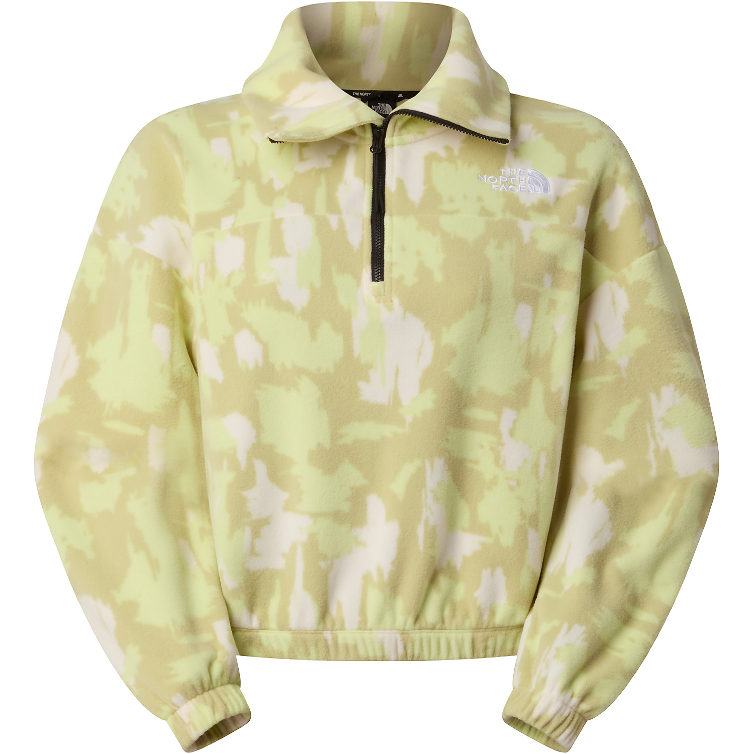 Damen The North Face Gelb W MOUNTAIN ATHLETICS FLEECE 1/4 ZIP-PRIN Sweatshirt