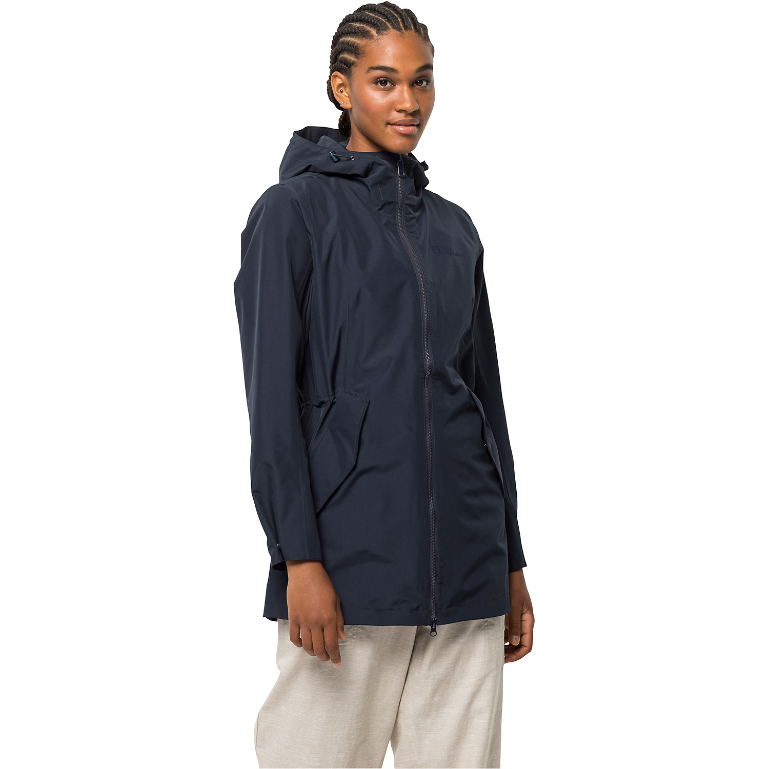 Damen Jack Wolfskin Blau DAKAR PARKA W Funktionsjacke