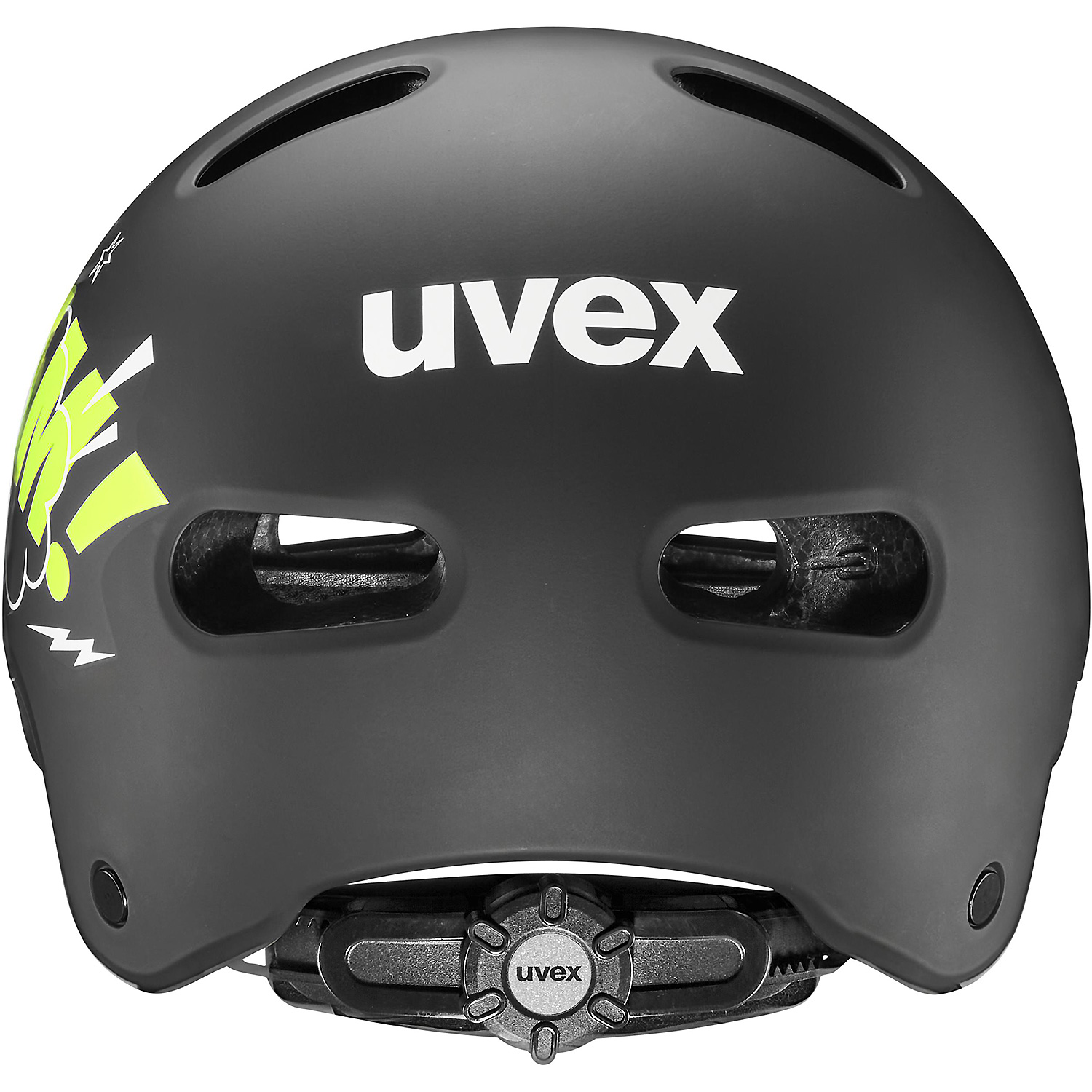 Kinder Uvex Schwarz kid 4 style Helm