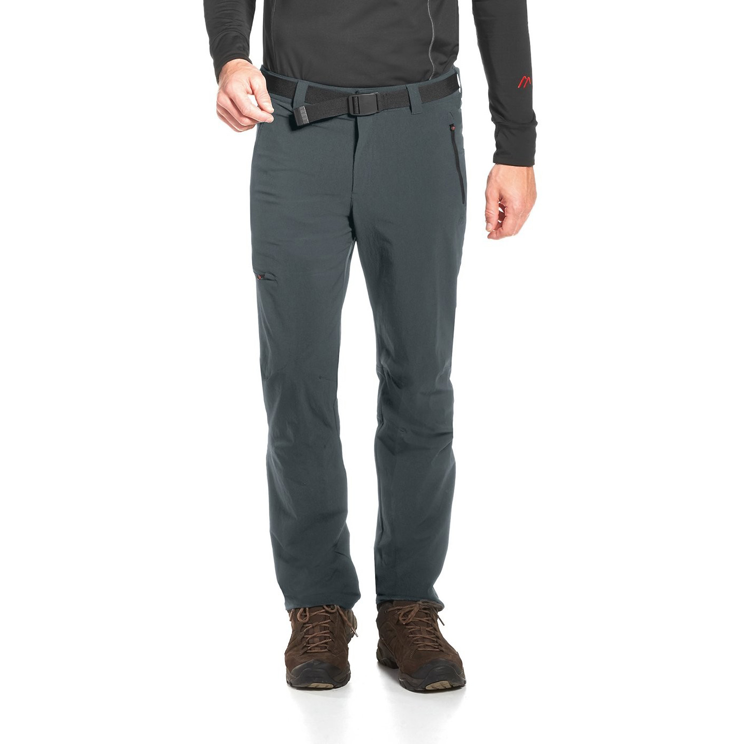 Herren Maier Sports Dunkelgrau Helga slim Da-Hose el. 949 17 Hose