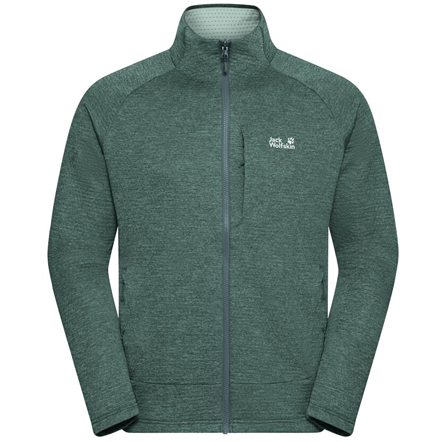 Herren Jack Wolfskin Dunkelgrau ANYTRAIL  FZ M E0271 L Jacke
