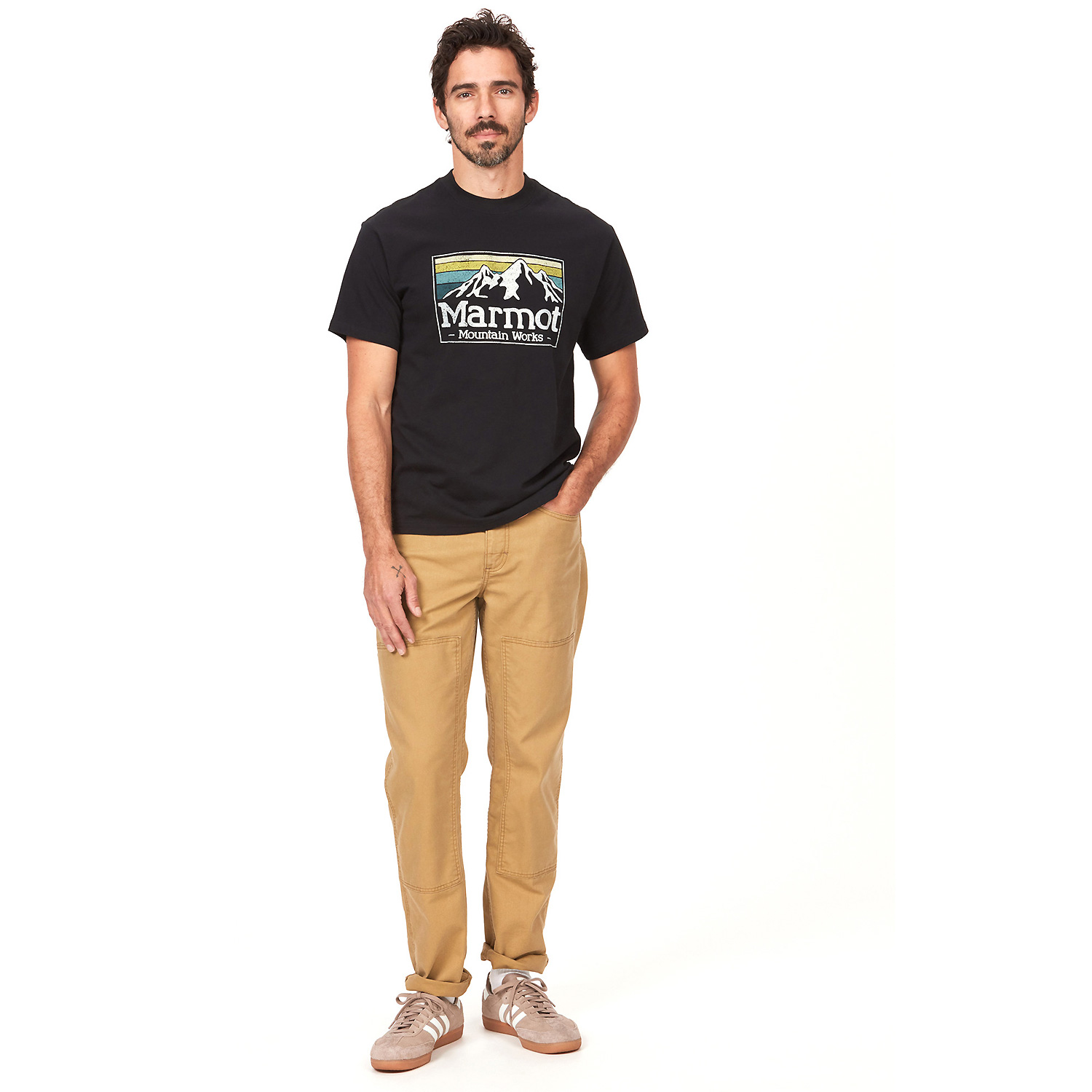 Herren Marmot Schwarz