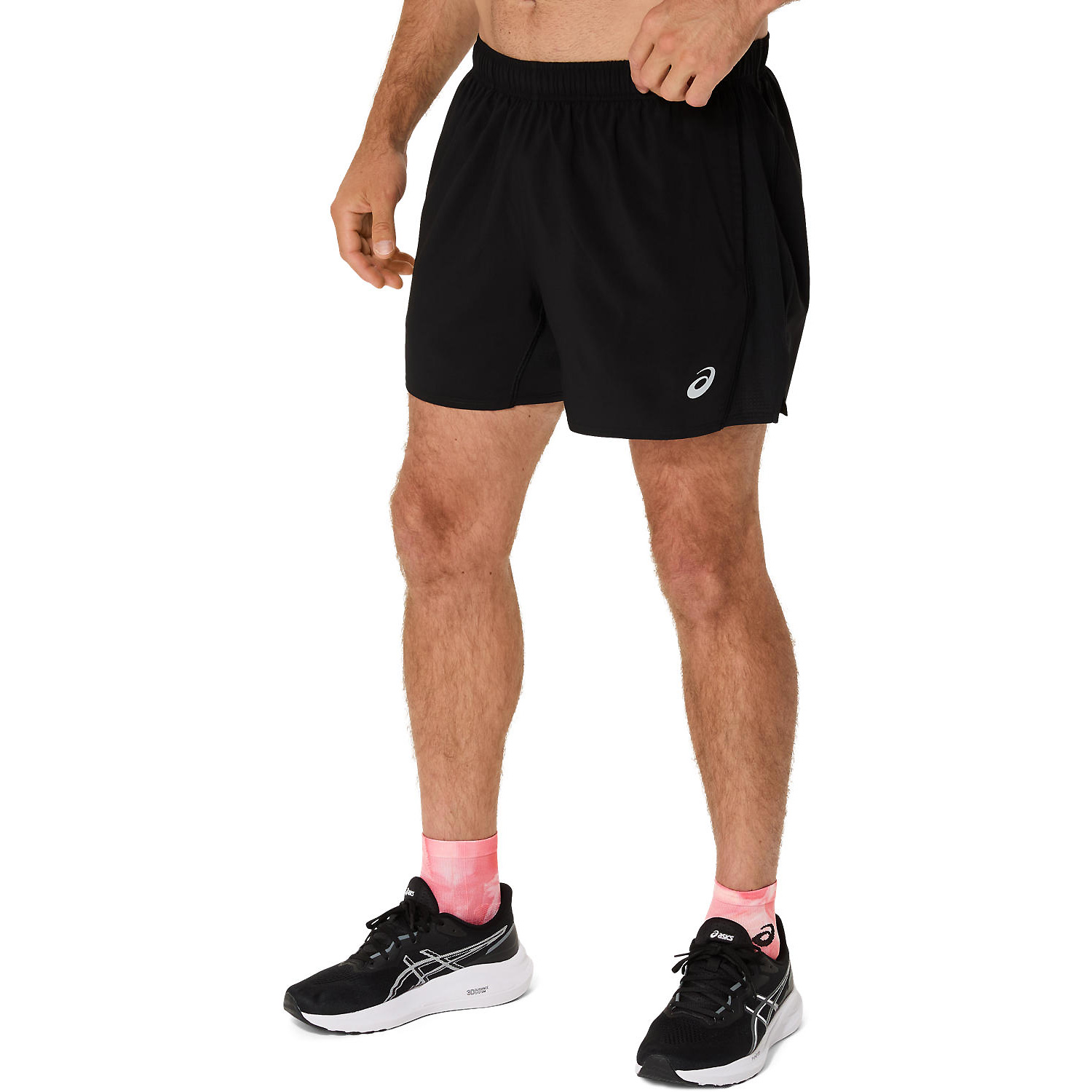 Herren Asics Schwarz ASICS CORE 5IN SHORT 001 S Short