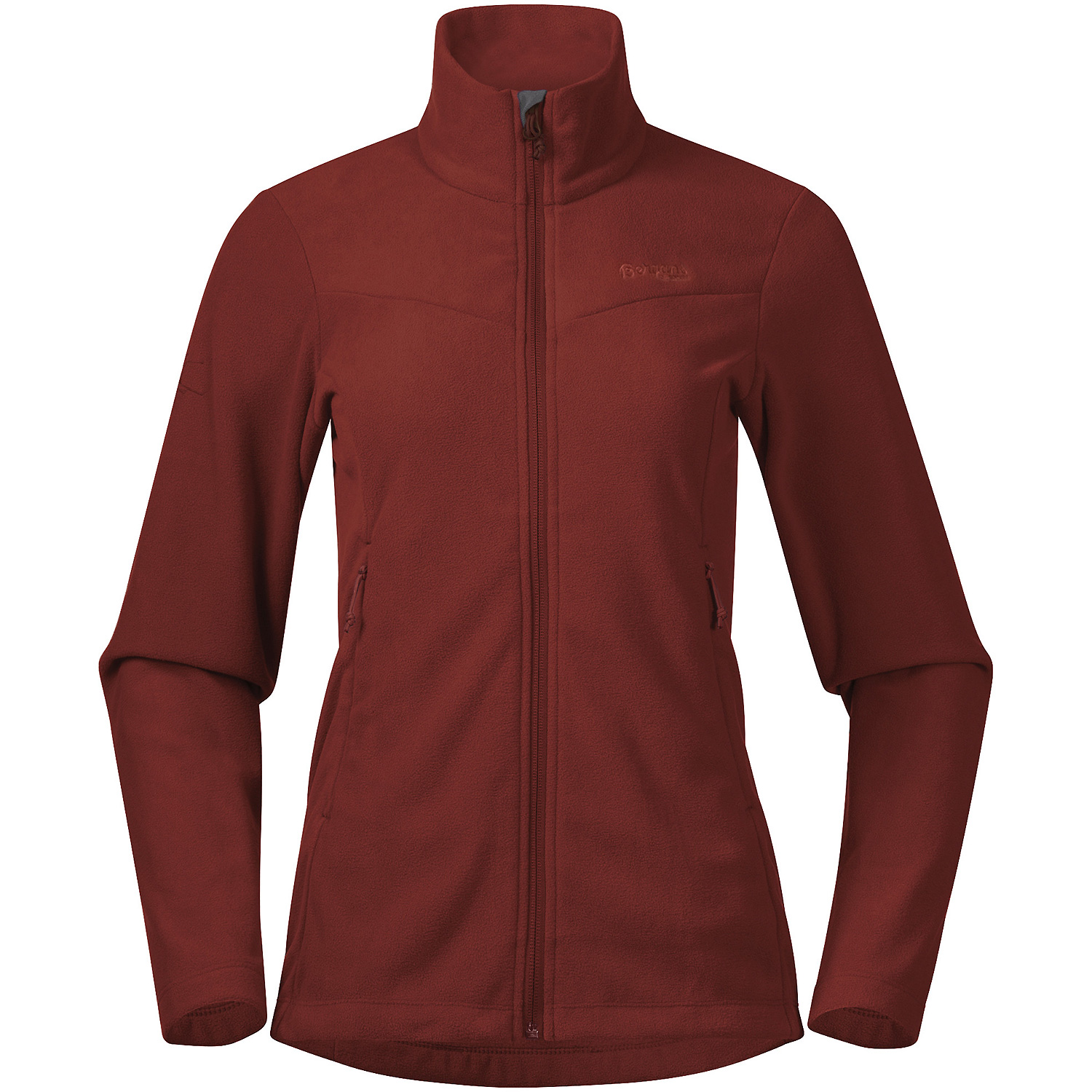 Damen Bergans Rot Fleecejacke