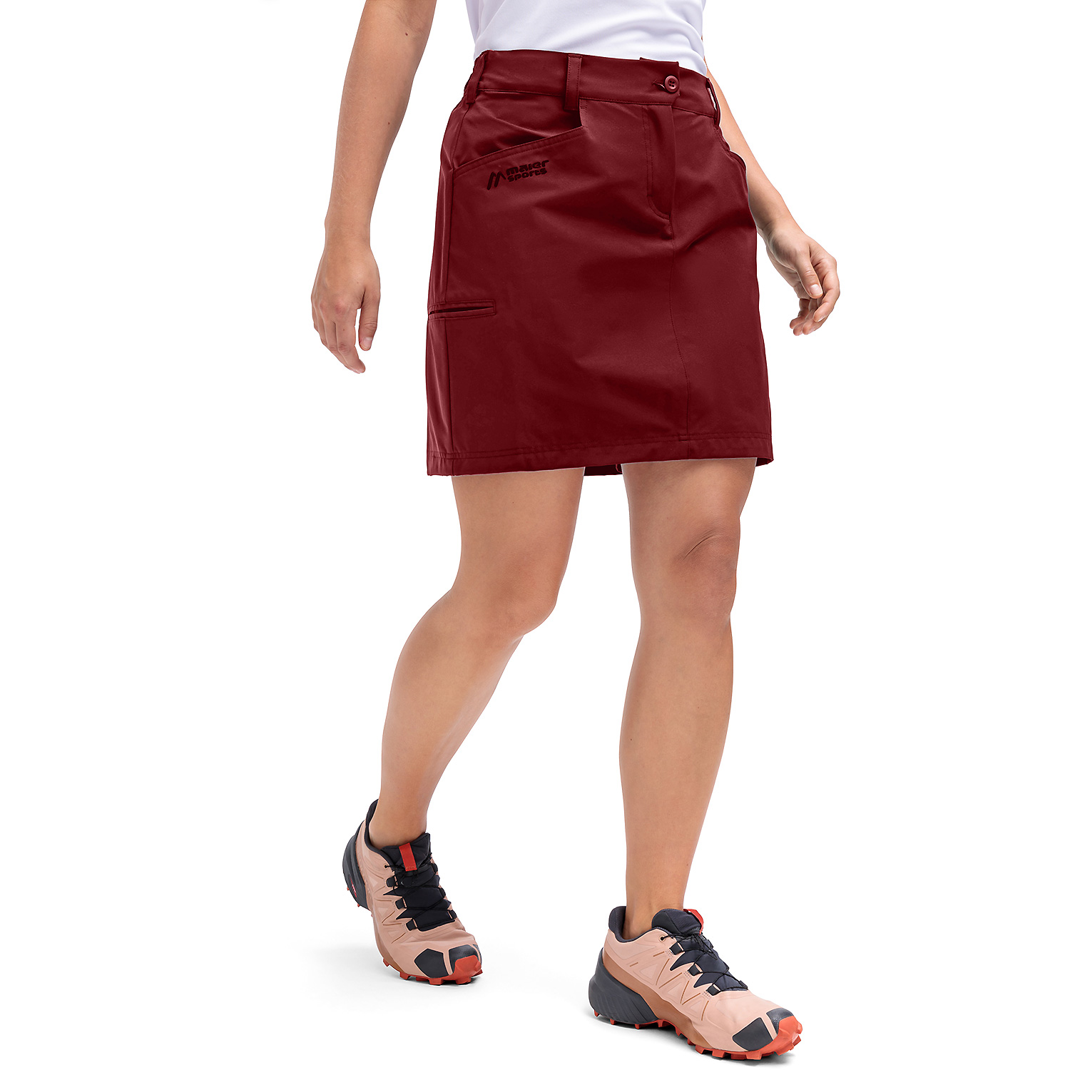 Damen Maier Sports Rot Lulaka Skort LP   Rock