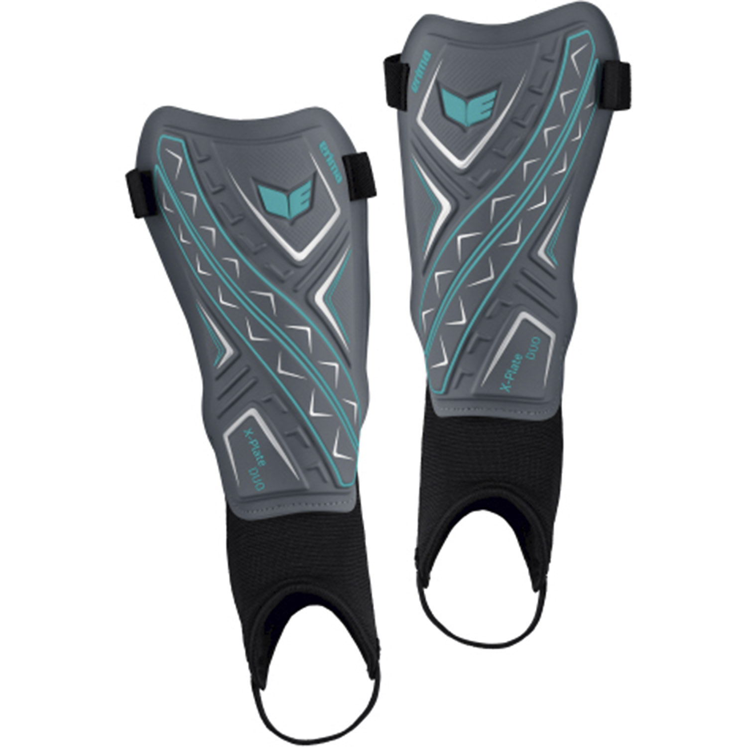 Unisex Erima Grau X-Plate DUO 925468 XS Schoner