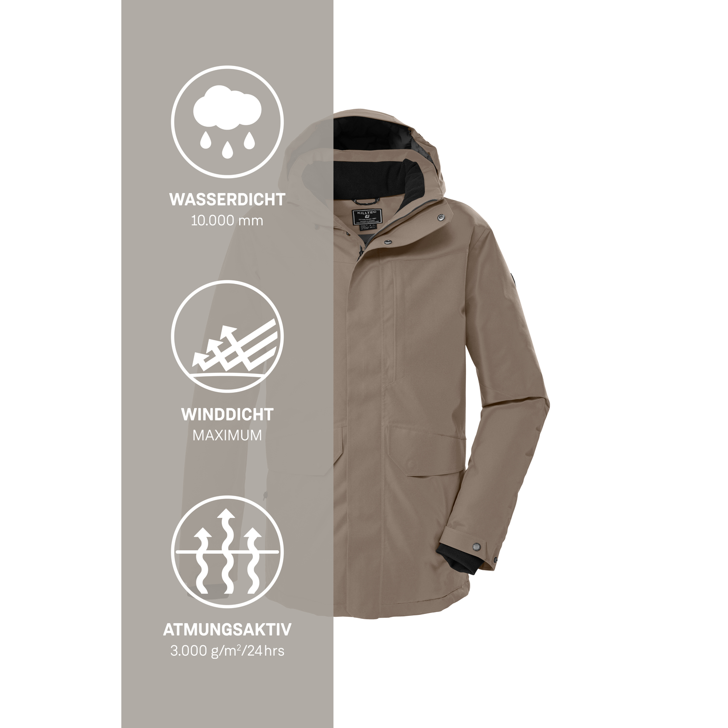 Herren killtec Sand