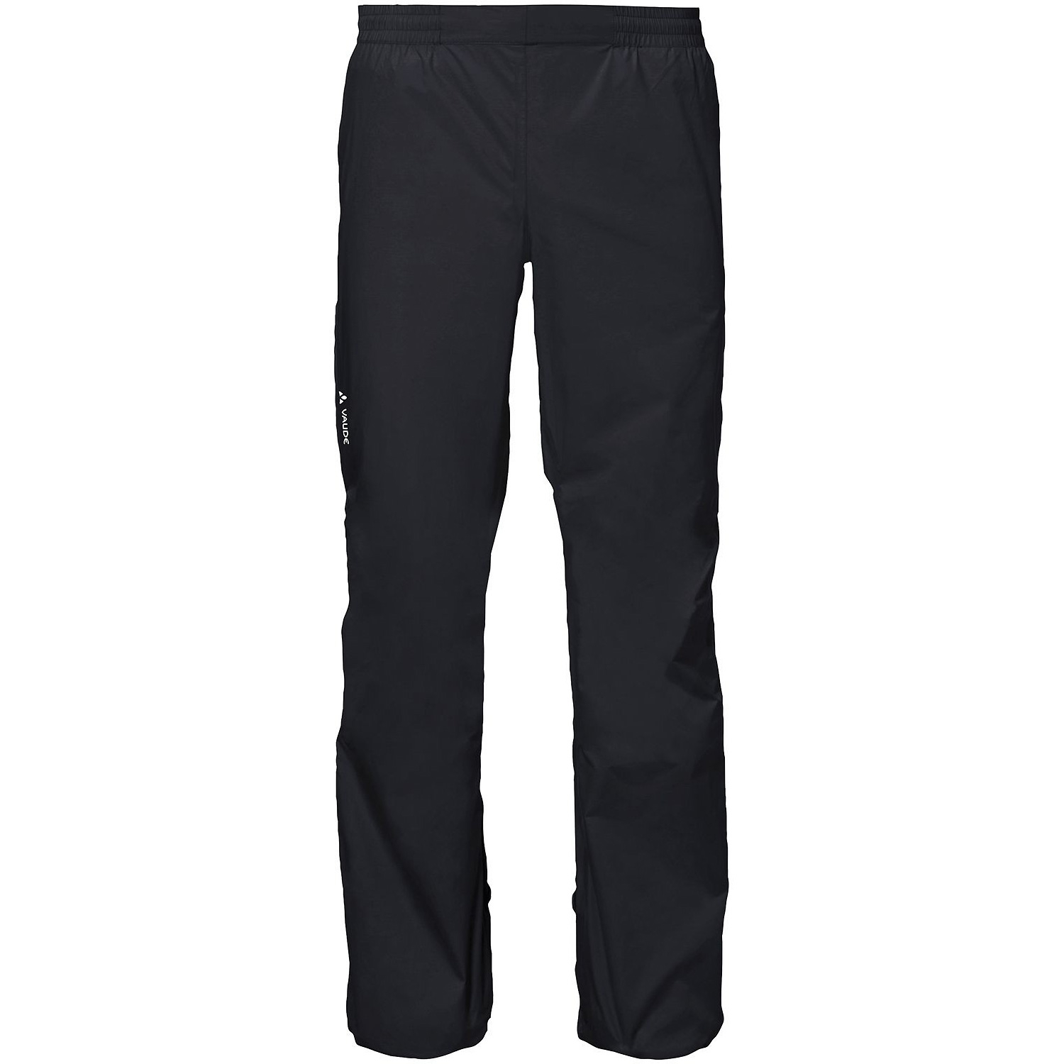 Herren VauDe Schwarz Me Drop Pants II Regenhose