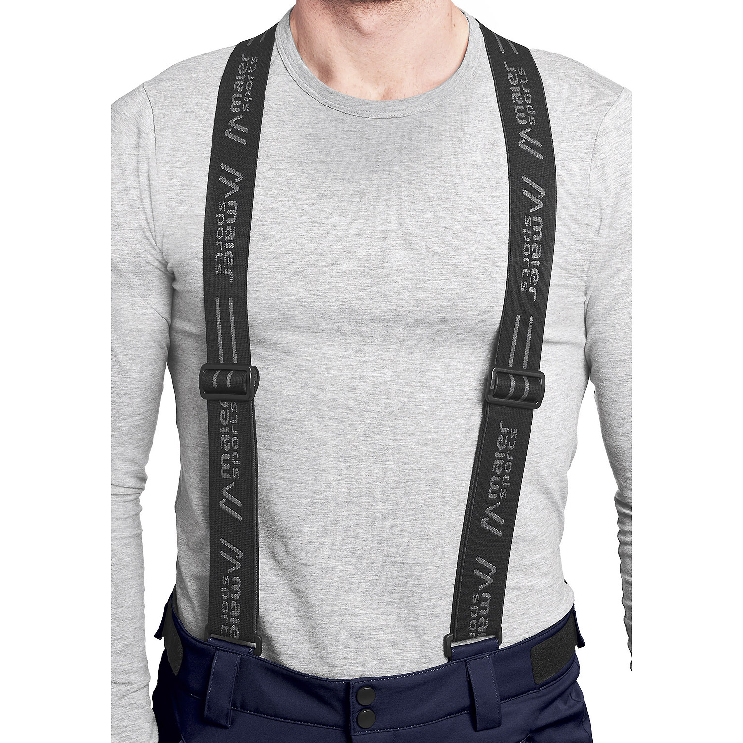 Herren Maier Sports Marine Anton slim He-Hose mTEX el. 207 60 Latzhose