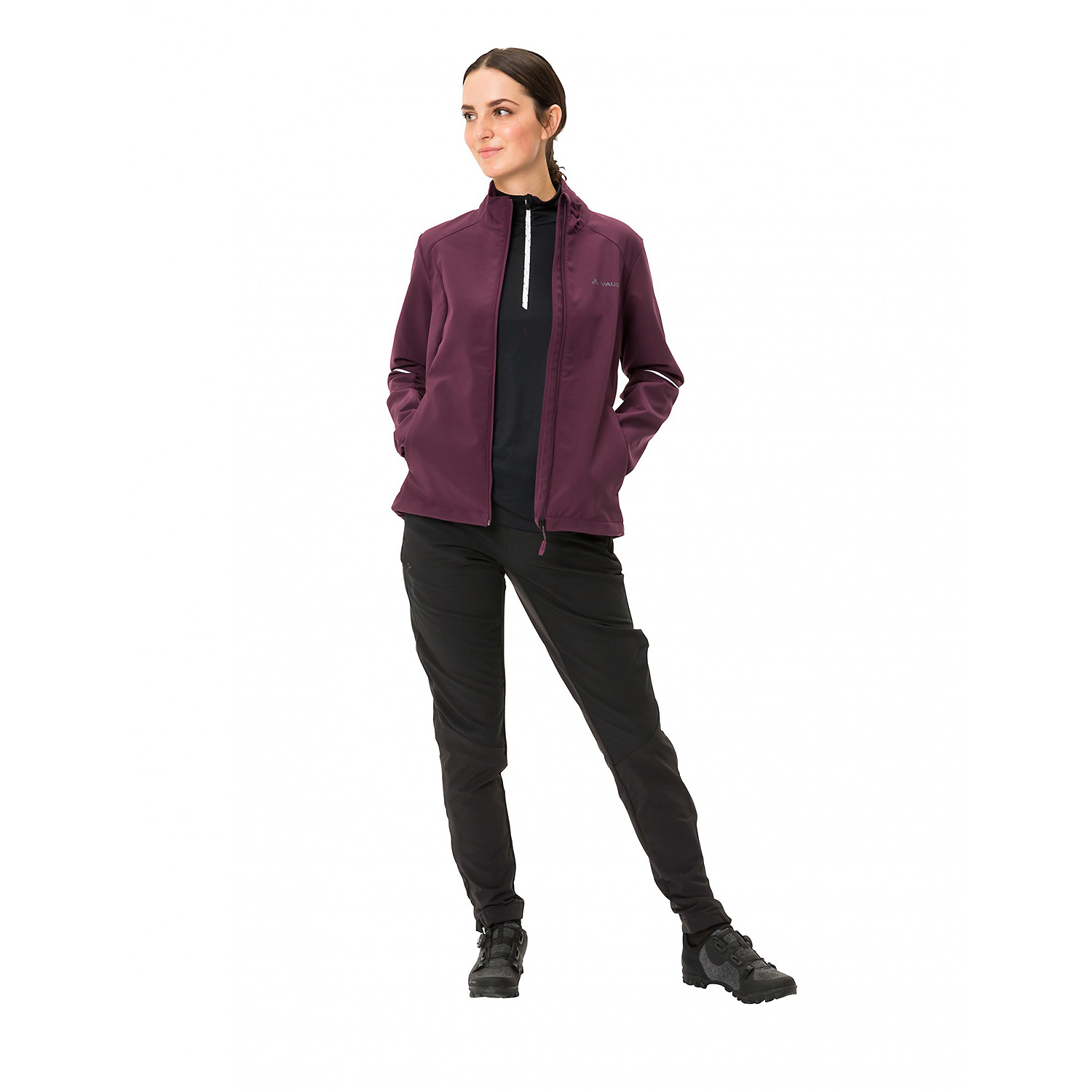 Damen VauDe Rose Wo Qimsa LS T-Shirt 128 42 Kapuzensweat