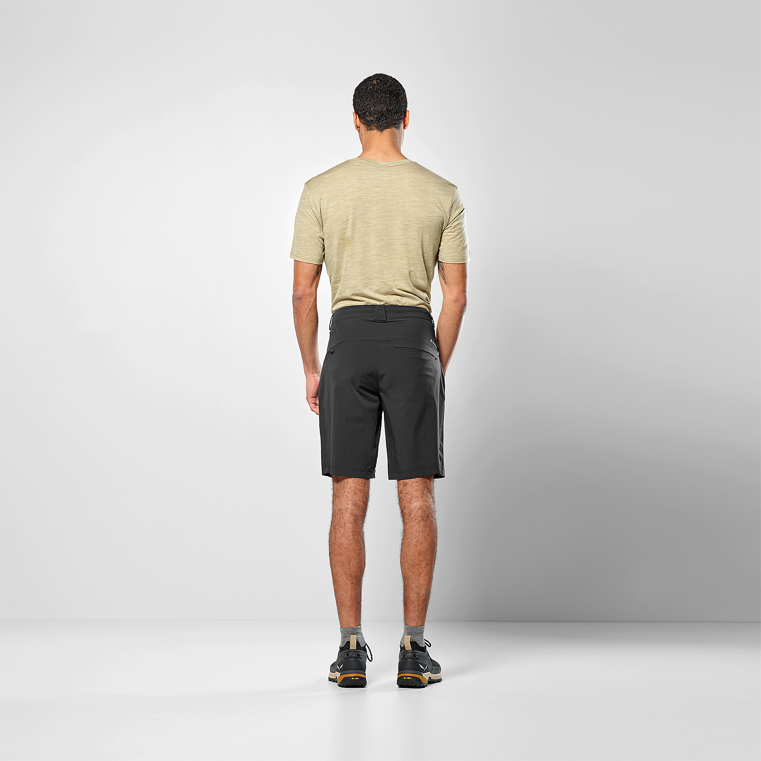 Herren Salewa Schwarz PUEZ TALVENO DST SHORTS M 0910 M Short