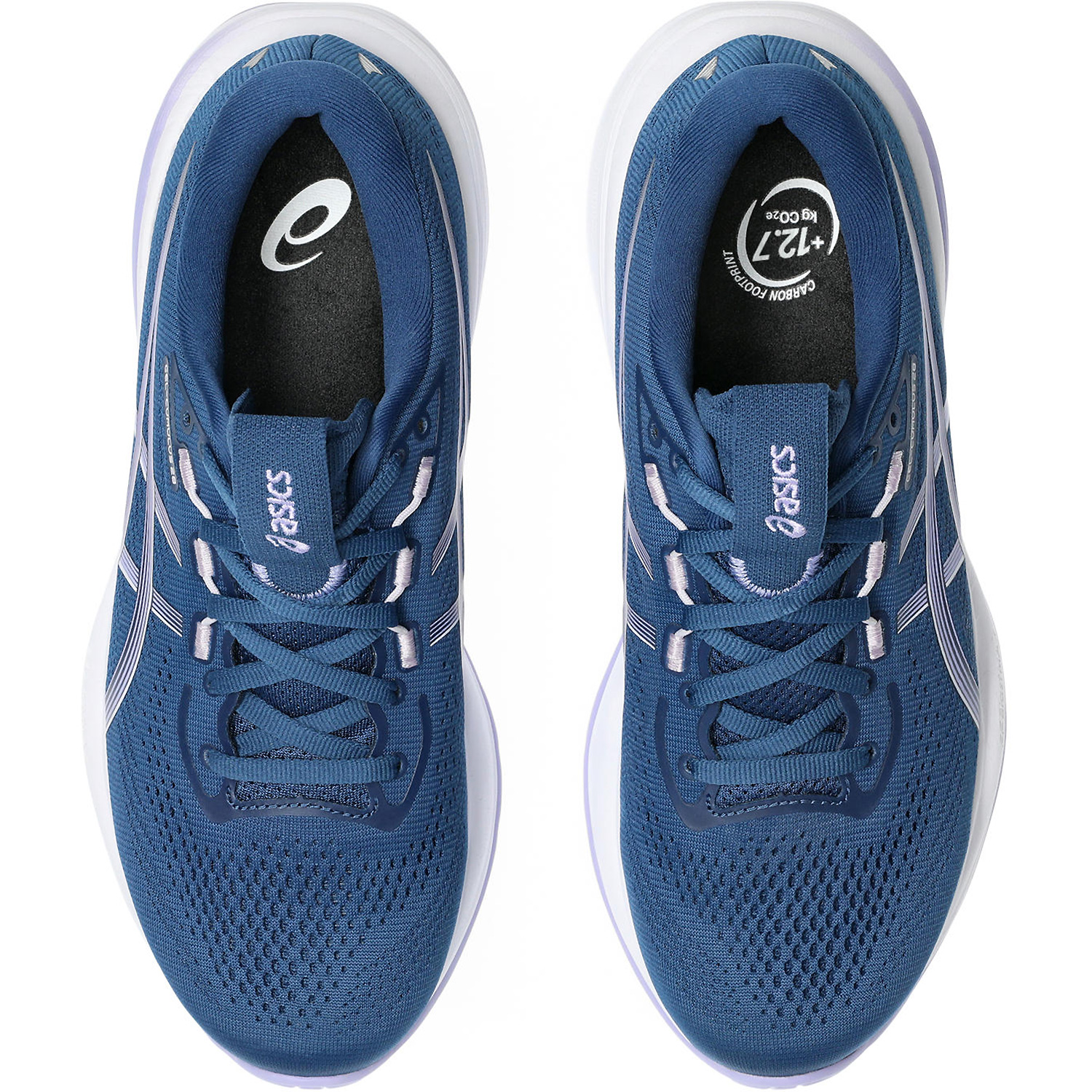 Damen Asics Rauchblau