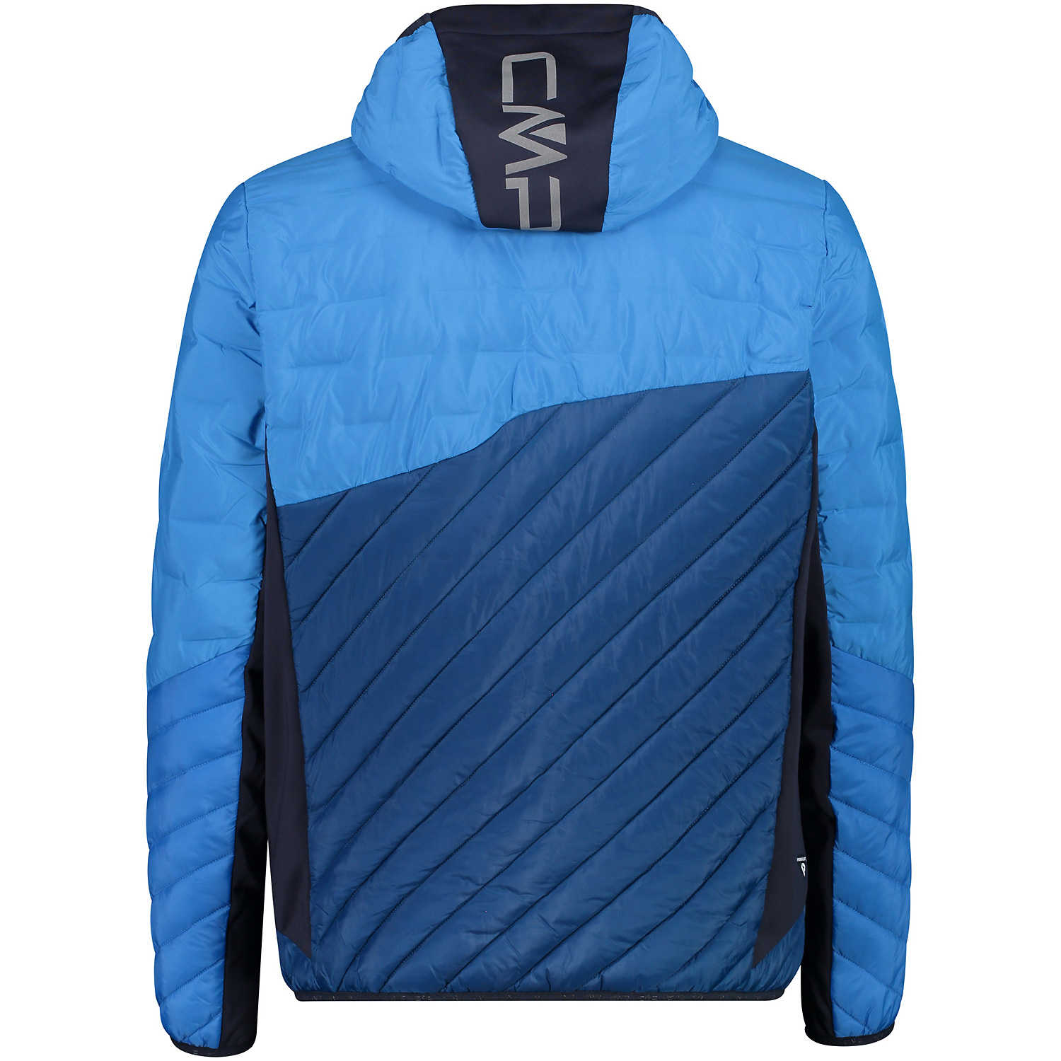 Herren CMP Blau MAN JACKET HYBRID FIX HOOD L565 54 Jacke