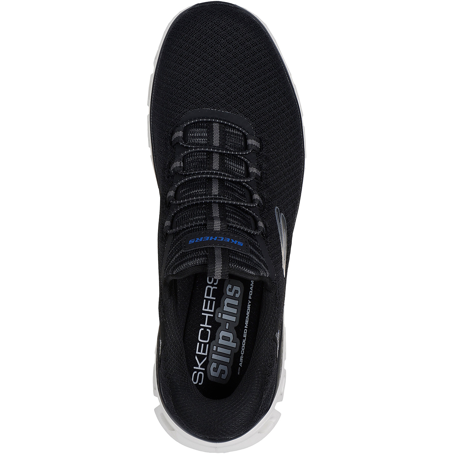 Herren Skechers Schwarz