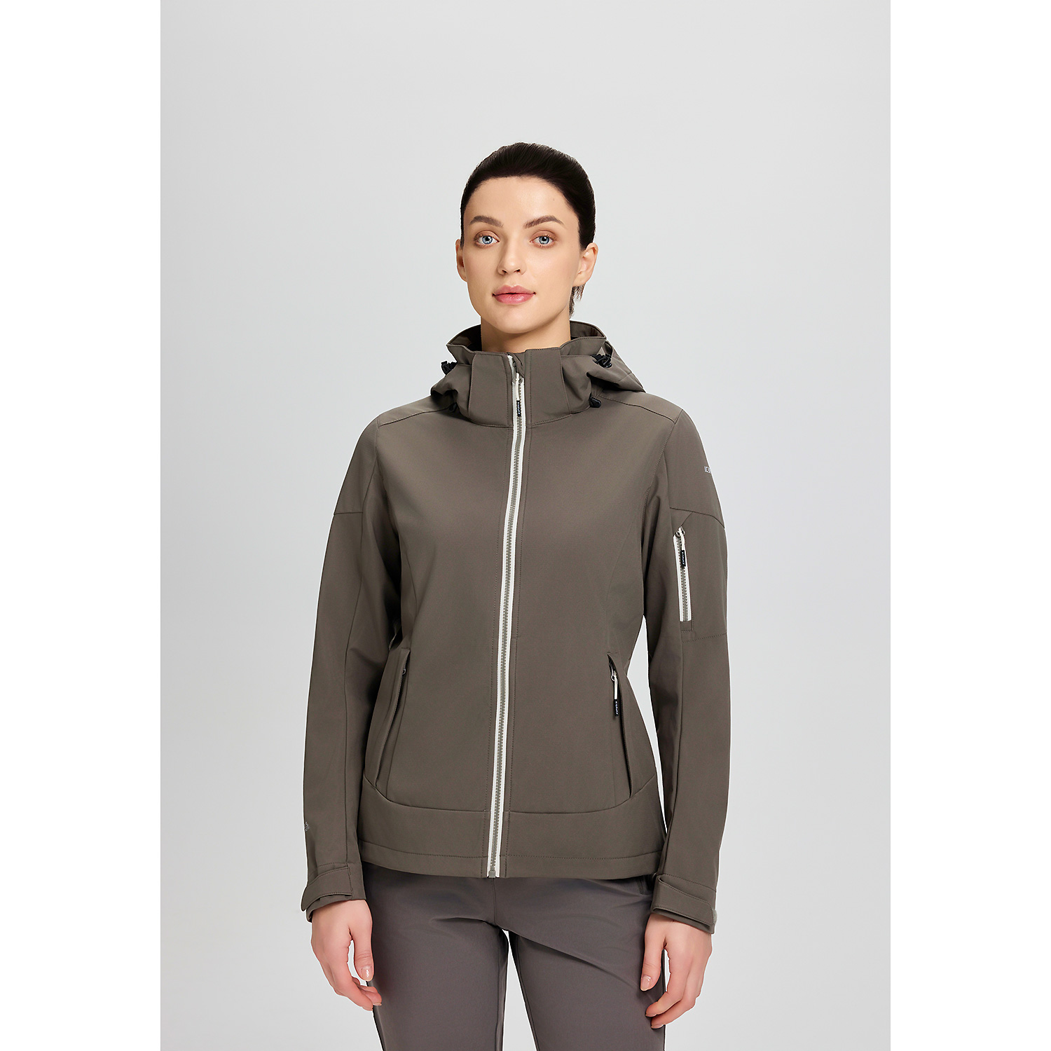 Damen Icepeak Dunkelgrau ICEPEAK BATHGATE 276 38 Funktionsjacke