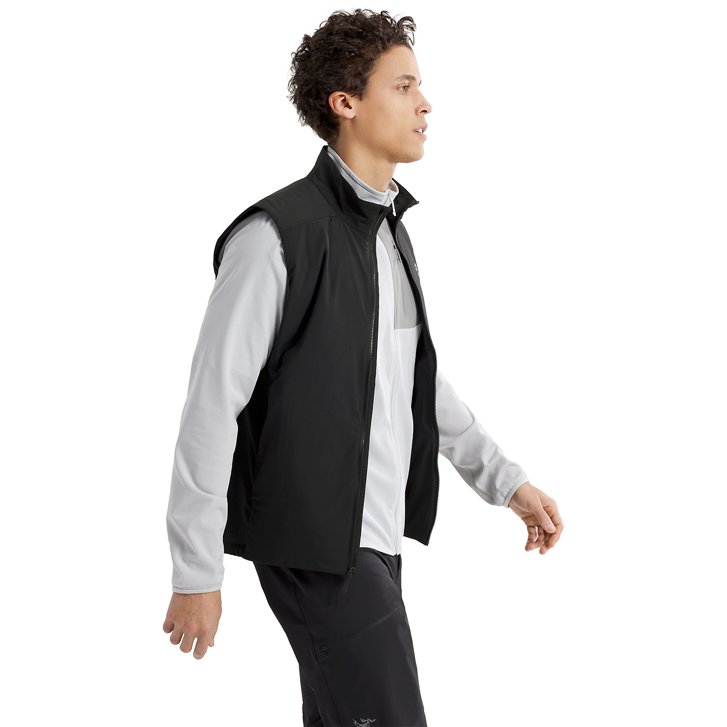 Herren Arcteryx Schwarz Weste
