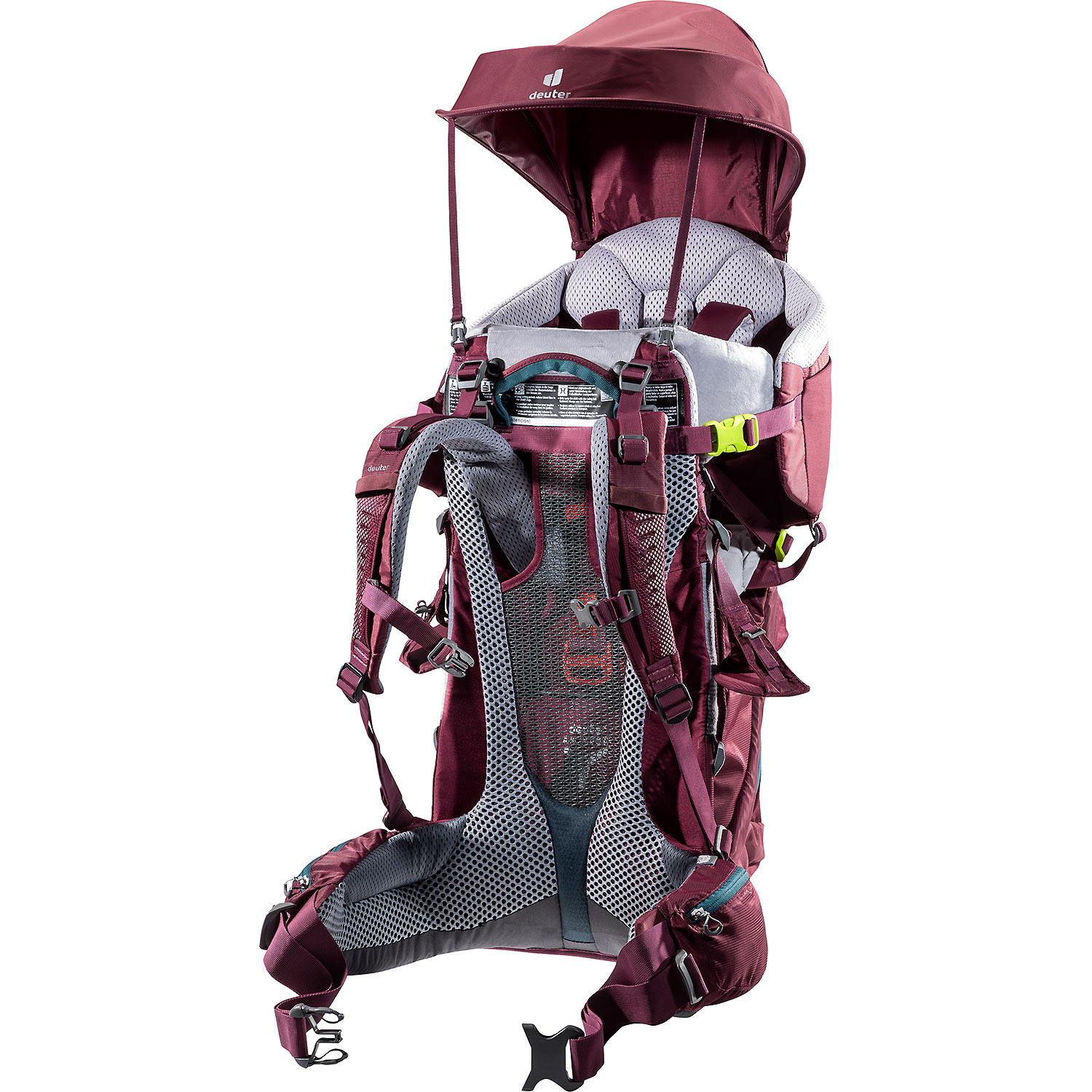 Kinder Deuter Dunkelrot Climber 5328 - Rucksack