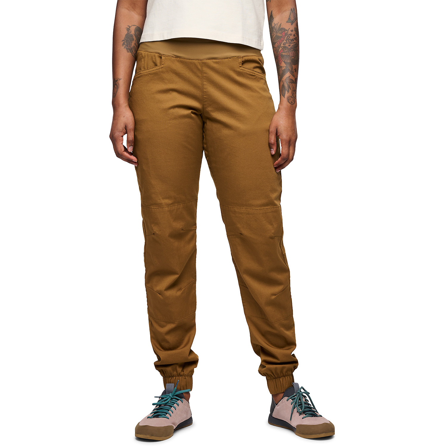 Damen Black Diamond Dunkelorange