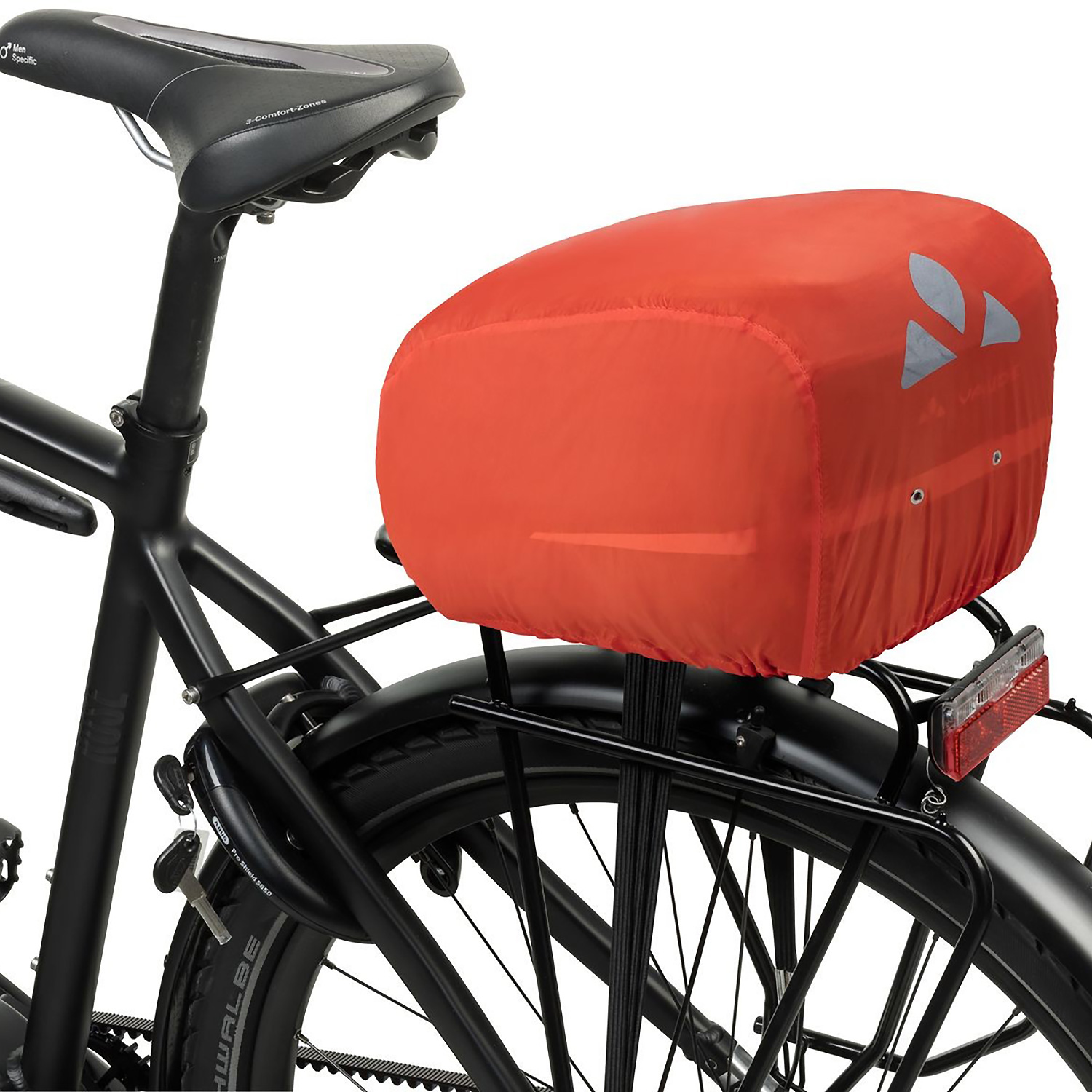 Unisex VauDe Schwarz Silkroad Plus (UniKlip) 010 - Fahrradtasche