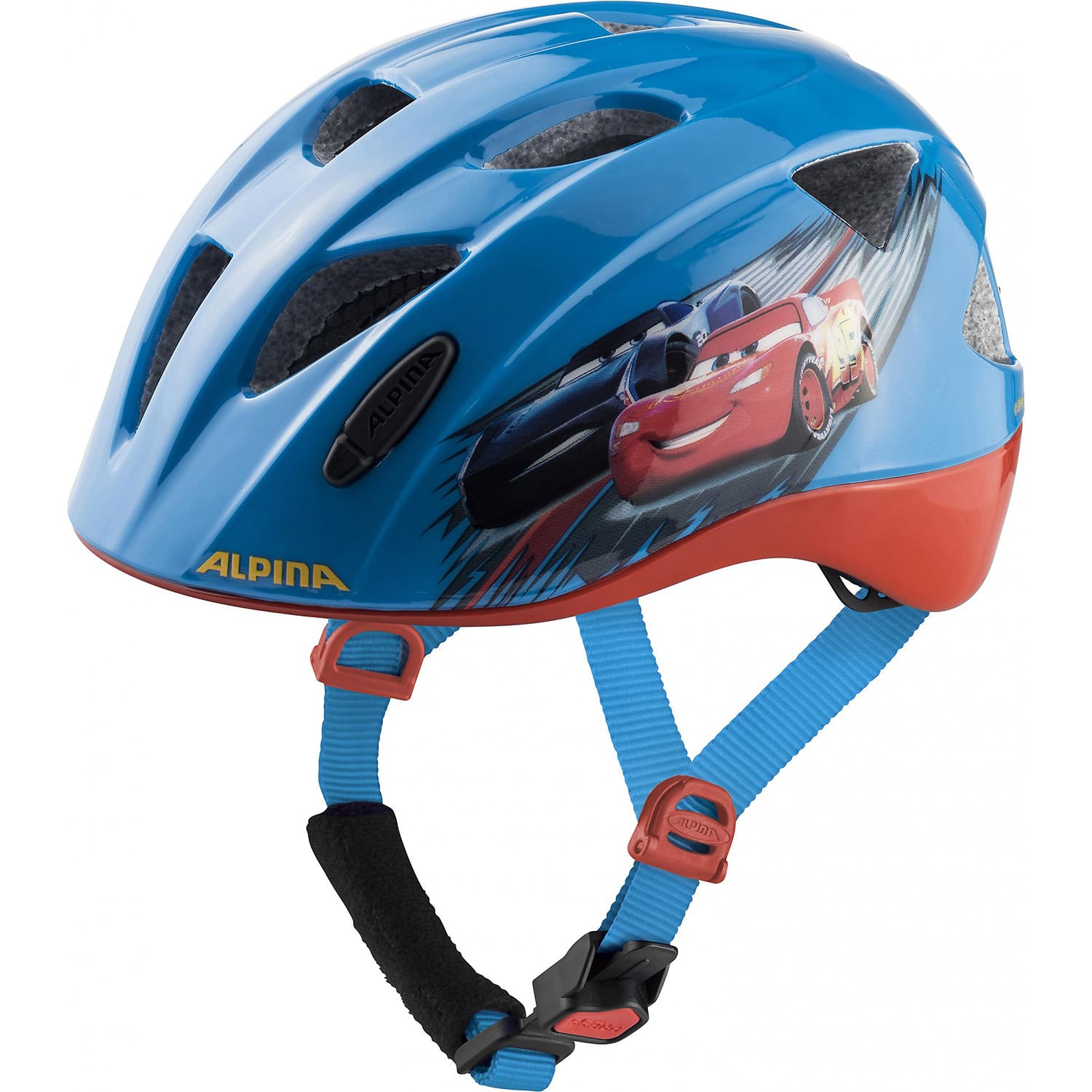 Kinder Alpina Sports Rot XIMO DISNEY Helm