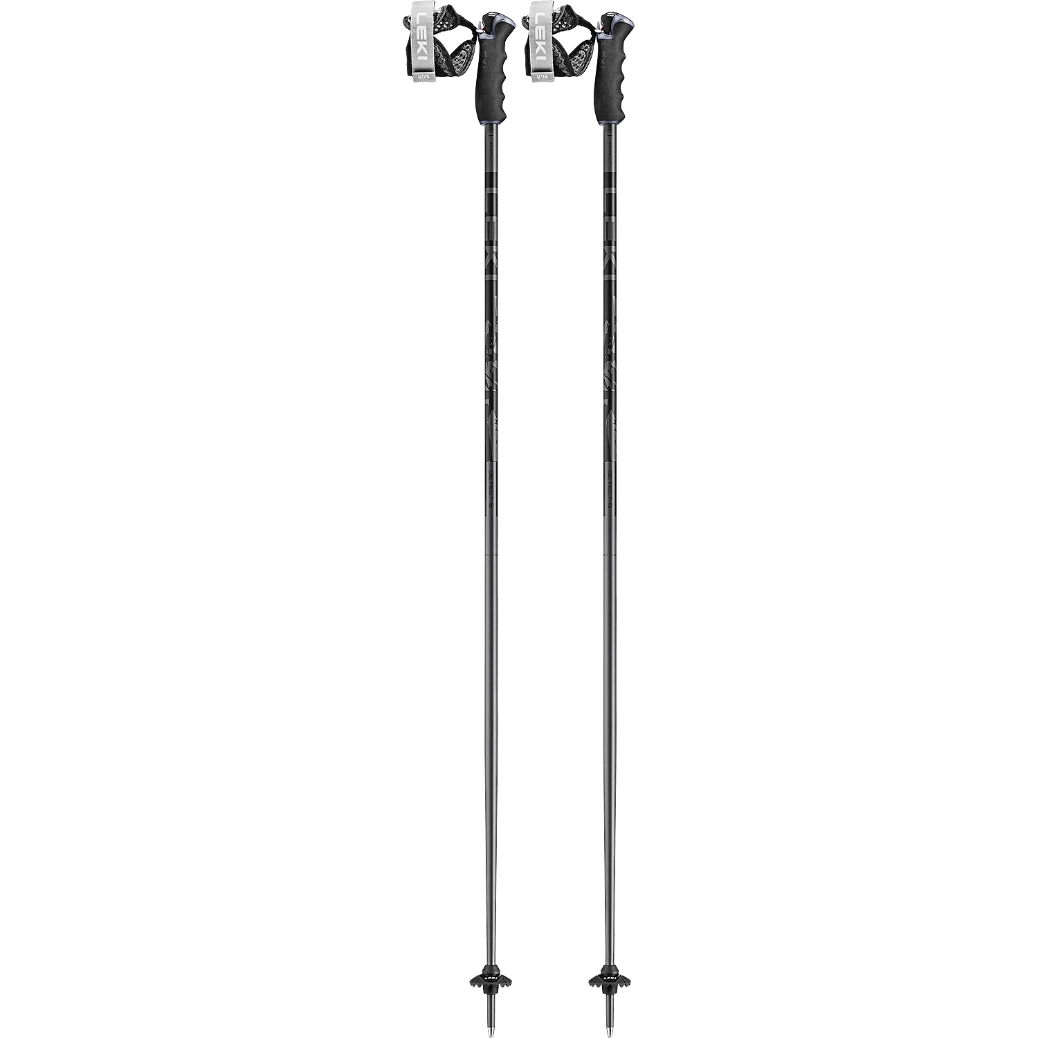 Herren Leki Tannengrün Detect S 610 130 Alpin-Skistock